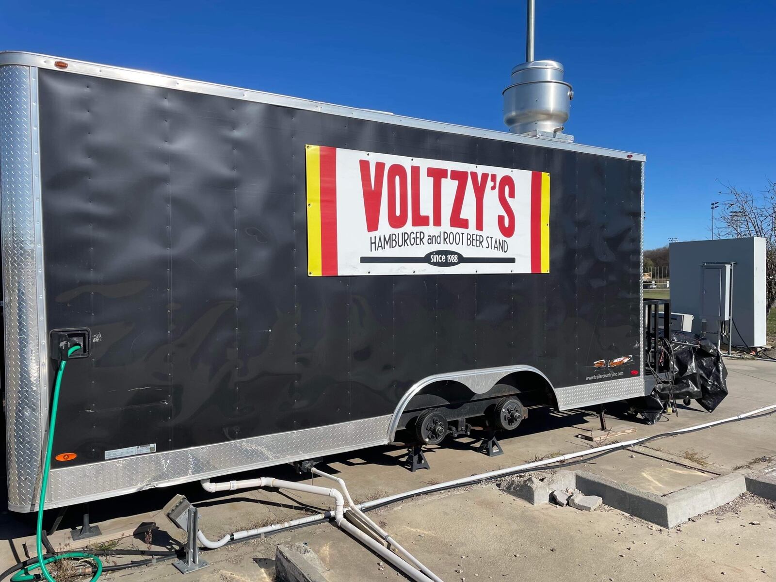 Voltzy’s Root Beer Stand is setting up shop at Action Sports Center this winter while owner Sammy Bowman works on revitalizing the establishment’s former trailer. CONTRIBUTED 