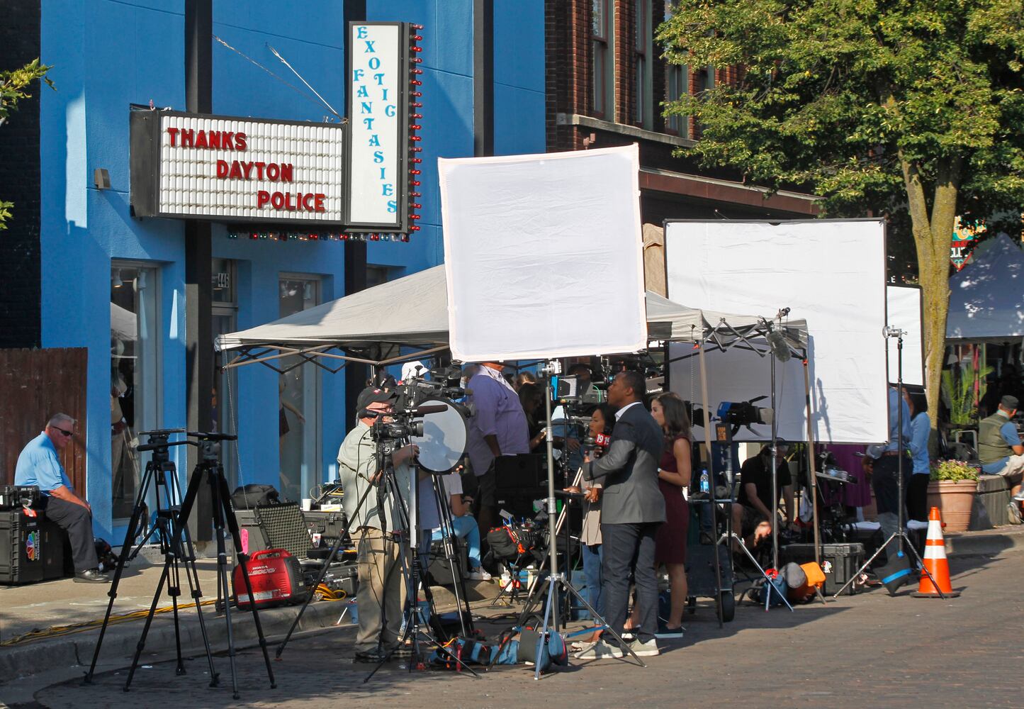 PHOTOS: What Oregon District looks like the day after mass shooting