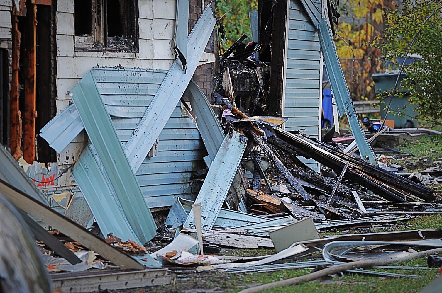 PHOTOS: Fire destroys Dayton home