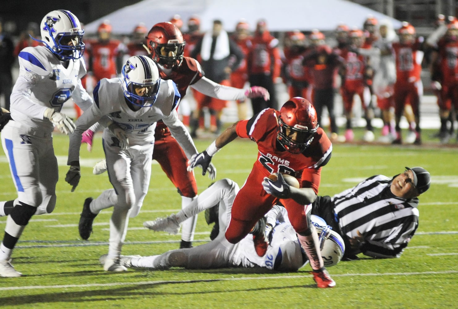 PHOTOS: Xenia at Trotwood-Madison, Week 9 football