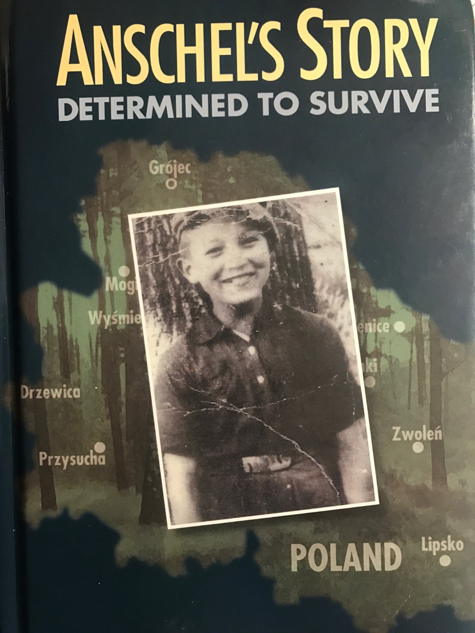 The cover of Renate Frydman's book -- "Anschel's Story: Determined to Survive" The cover illustration was done by Randy Palmer, former Dayton Daily News artist. CONTRIBUTED