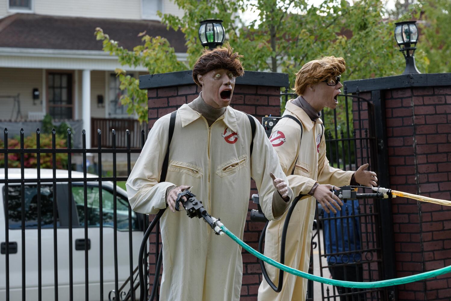 PHOTOS: Larger than life Halloween decorations in downtown Fairborn