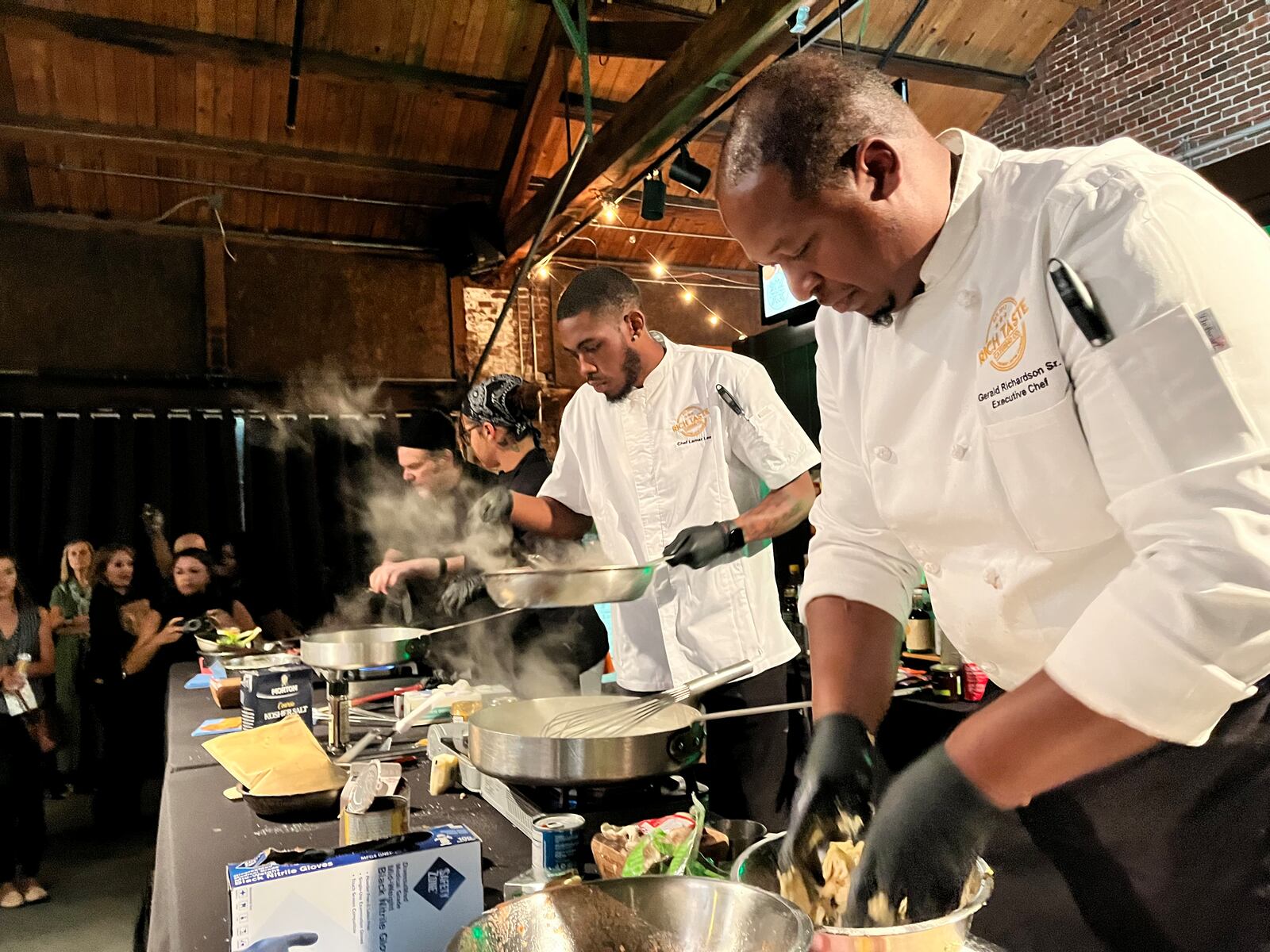 Twelve local chefs participated in Miami Valley Meals' Diced in Dayton competition on Tuesday, Sept. 19 at Top of the Market. NATALIE JONES/STAFF