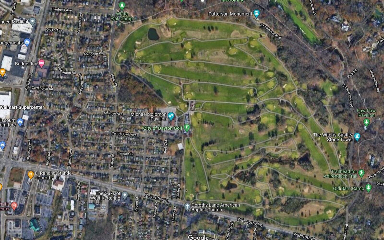 An aerial view of Community Golf Club. CONTRIBUTED