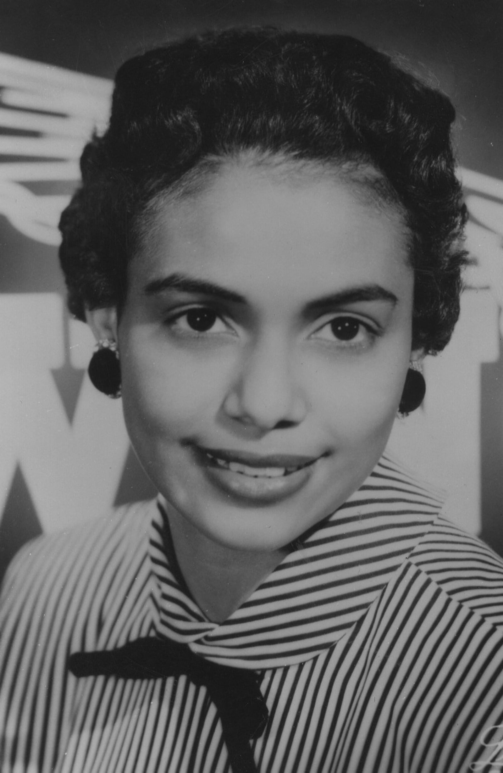 Edythe Lewis in 1960. Lewis was Dayton’s first black female radio disc jockey and won a special election to fill the Dayton commission seat vacated when her husband died in 2001.