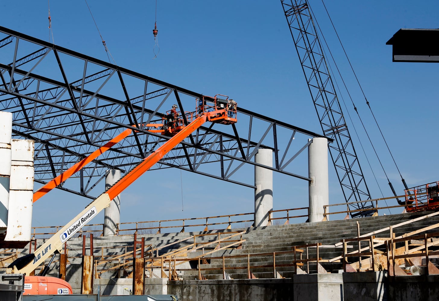 Huber Heights Music Center Construction