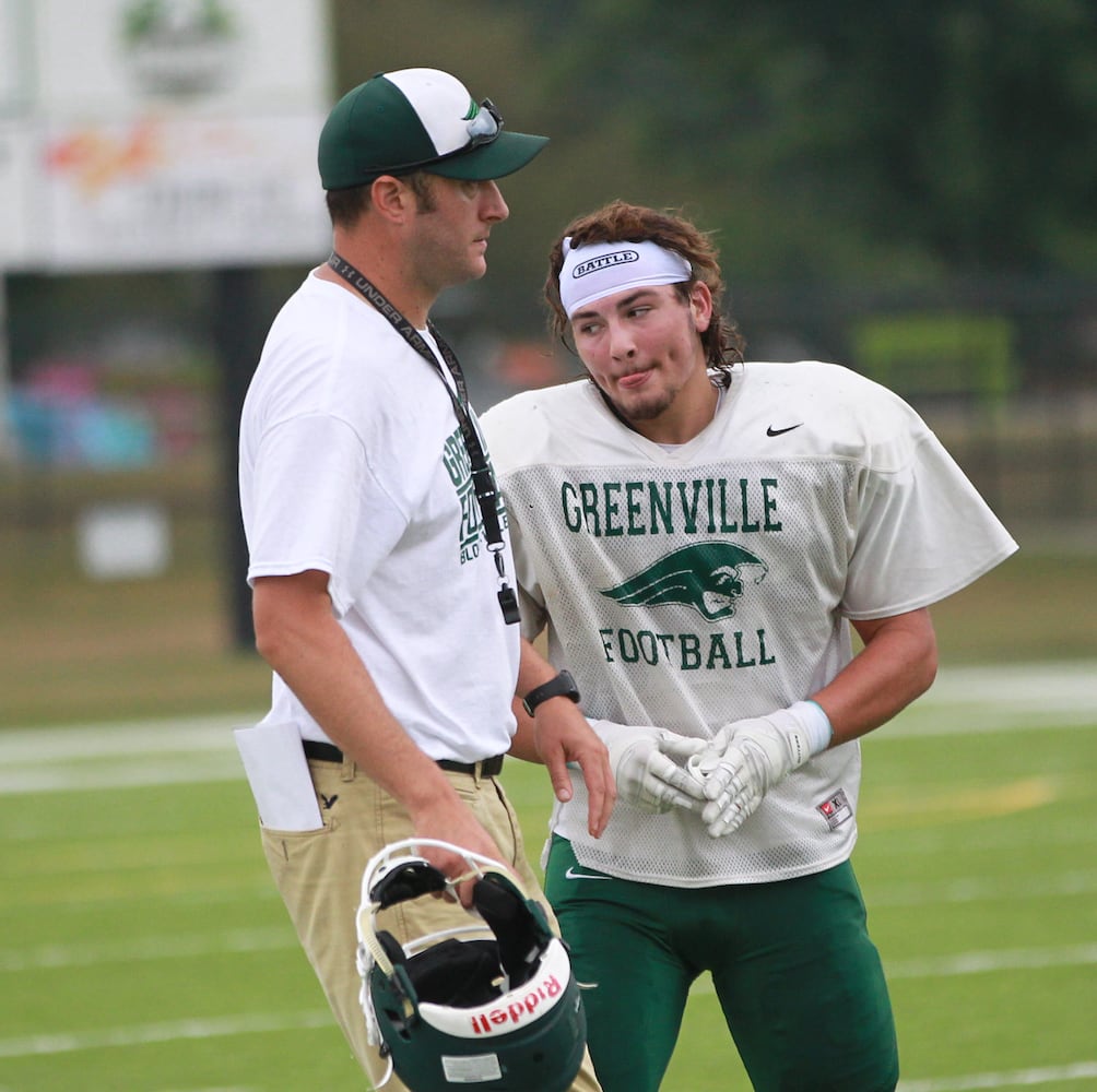 PHOTOS: Celina at Greenville, preseason football scrimmage