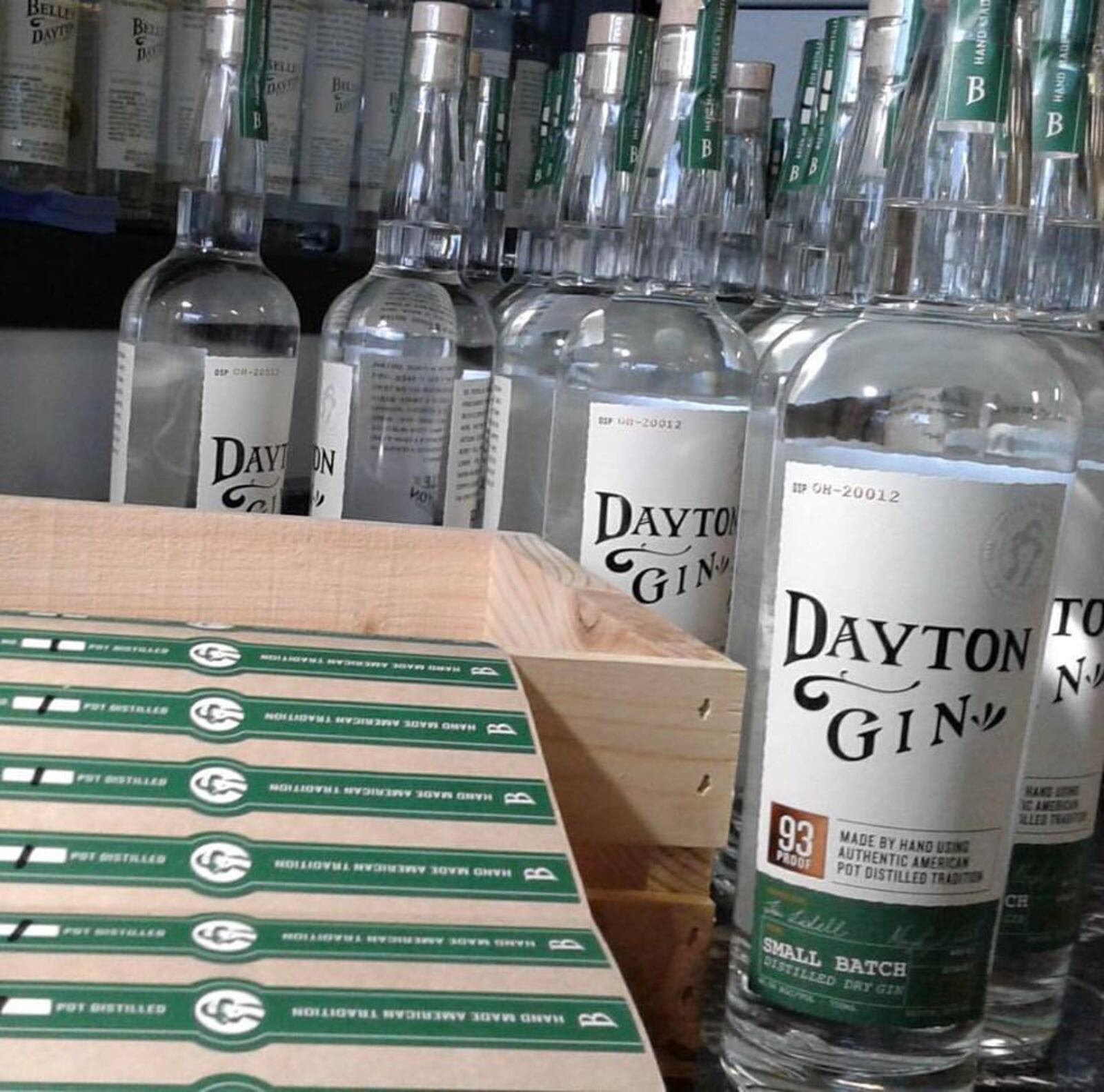 Double-gold-medal-winning Dayton Gin was first released by Belle of Dayton just last fall. FILE