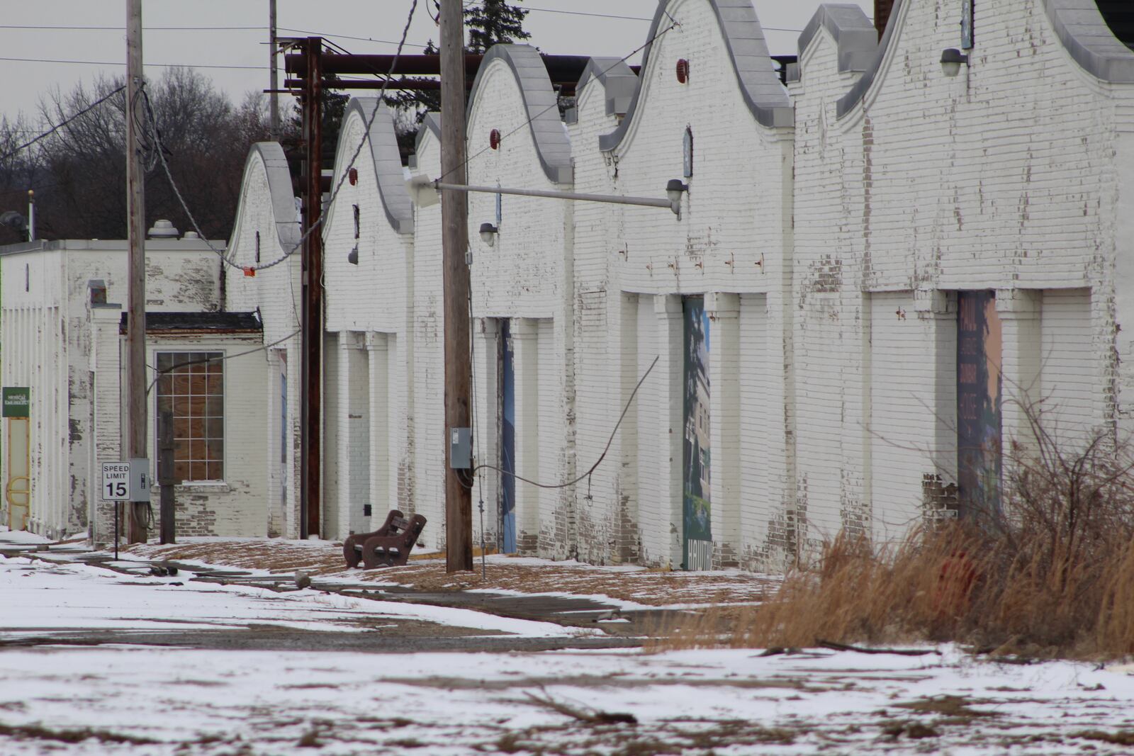 The Wright brothers' airplane factory site in West Dayton. CORNELIUS FROLIK / STAFF