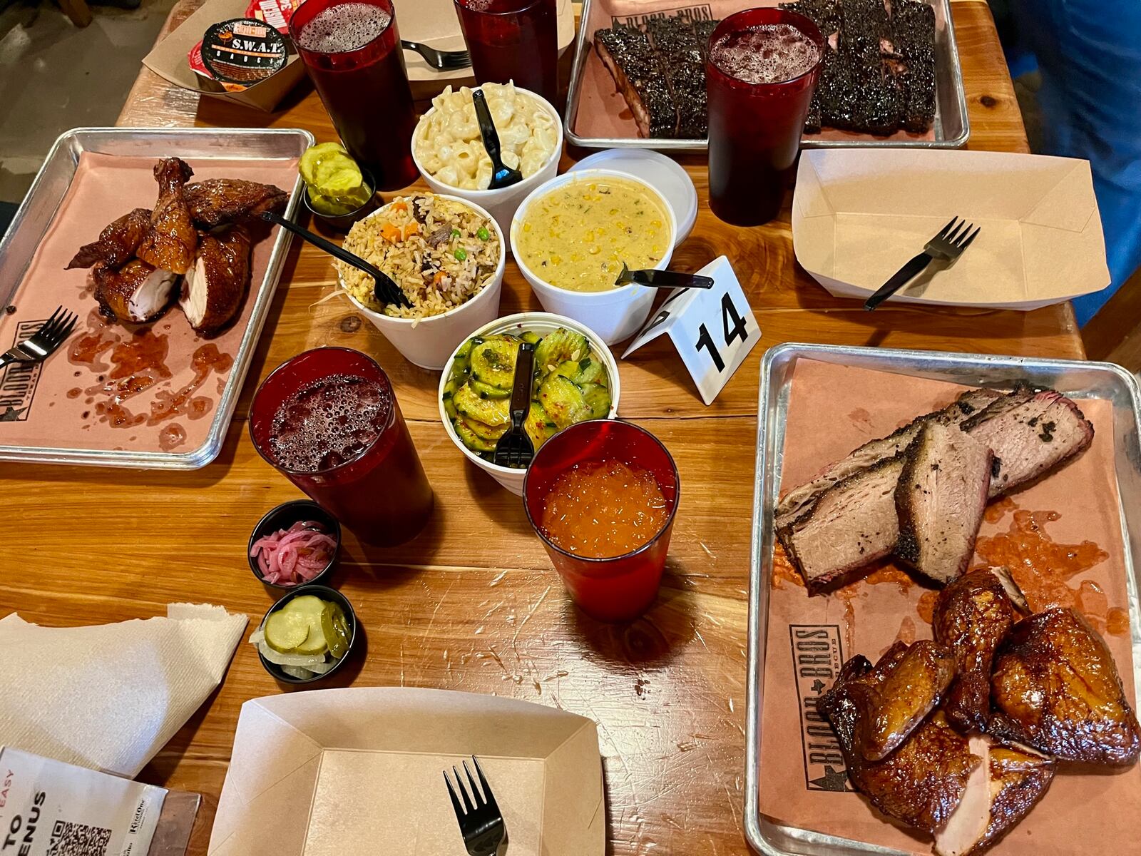 Blood Bros. BBQ in Houston, Texas, is well-known for its specialties. Contributed