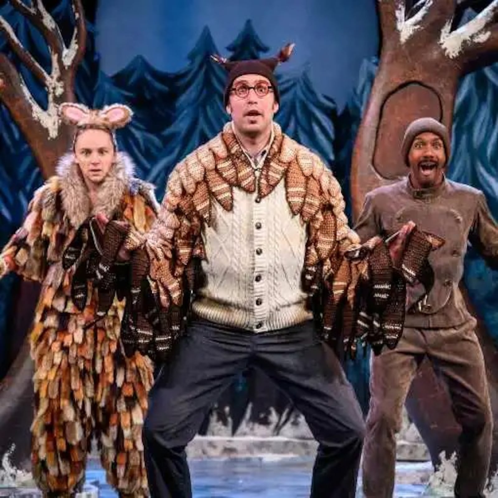 London's Tall Stories Theatre Company's adaptation of "The Gruffalo's Child," based on the book by Julia Donaldson and Axel Scheffler, will take place Feb. 22-23 at the Victoria Theatre. CONTRIBUTED