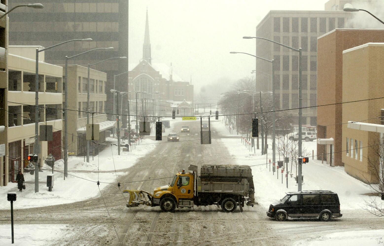 Dayton snow storms