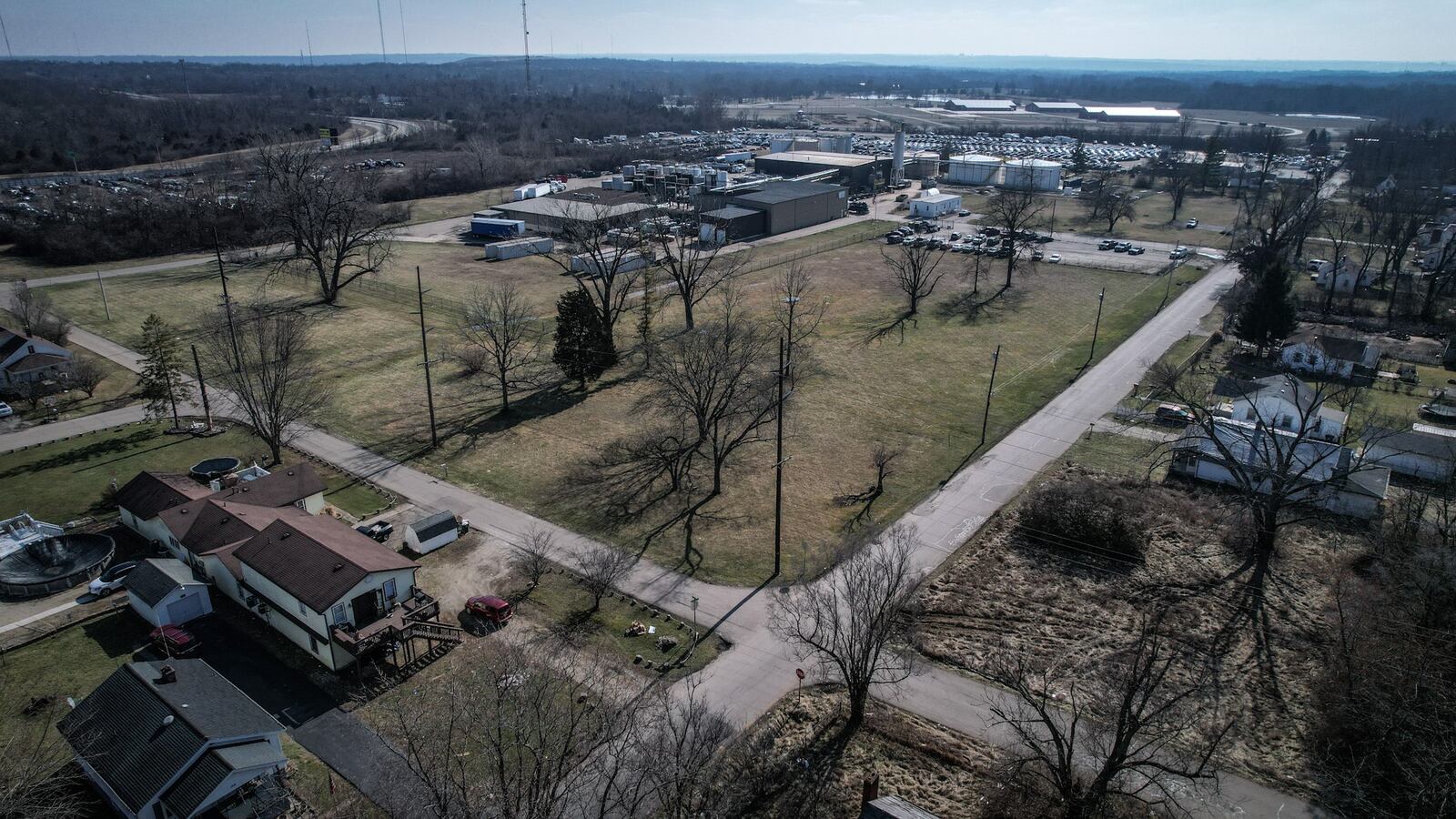 Valicor Enviromental Services recently purchased an industrial treatment plant 
 and the surrounding land off of Cherokee Drive in Drexel. JIM NOELKER/STAFF