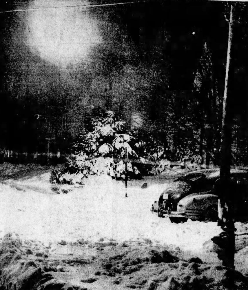 Dayton Thanksgiving Blizzard 1950