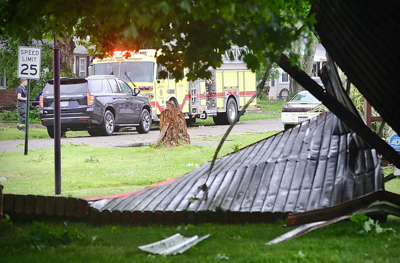 Springfield storm damage