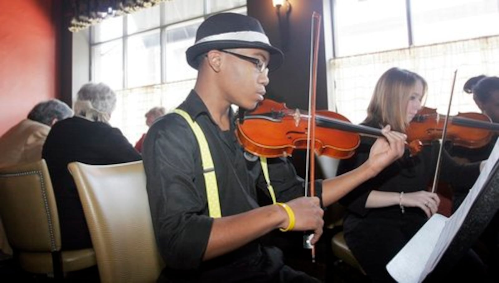 The Stivers School of the Arts and Coco's Bistro have teamed up for Savor Your Sunday brunch performances by the school's music students throughout the month of February. The school's string ensemble performs at the Dayton restaurant on Sunday, Feb. 14, 2010. The series benefits the Seedling Foundation, which supports the arts at Stivers. Call (937) 228-2626 or visit www.228coco.com for more information.