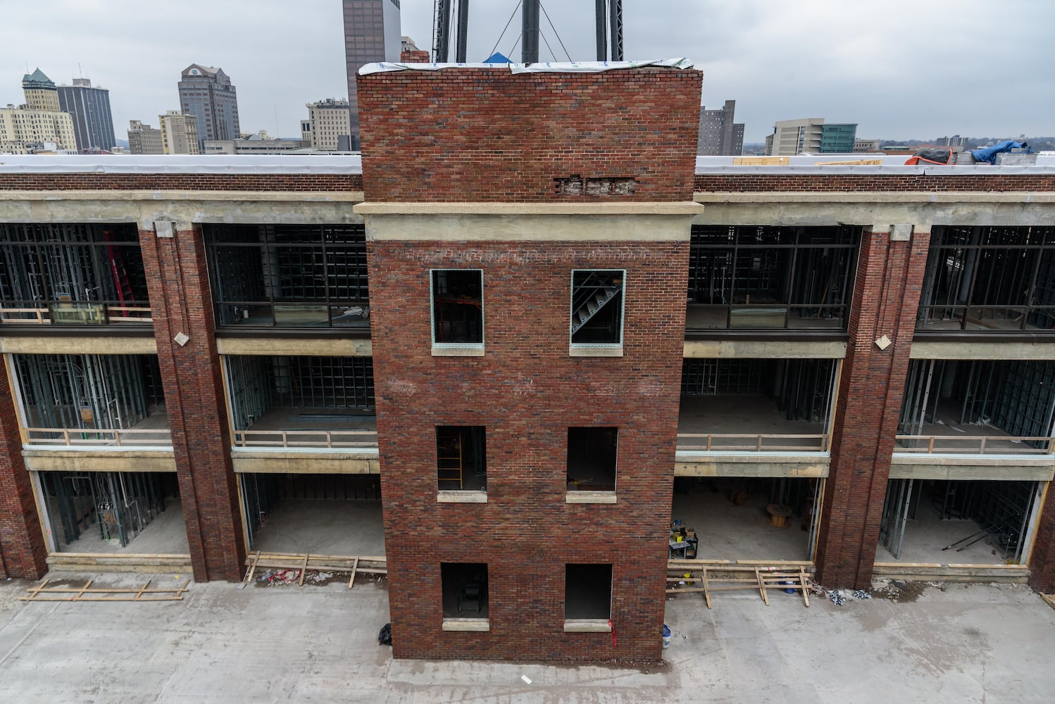 PHOTOS: Construction progress at The Delco in downtown Dayton