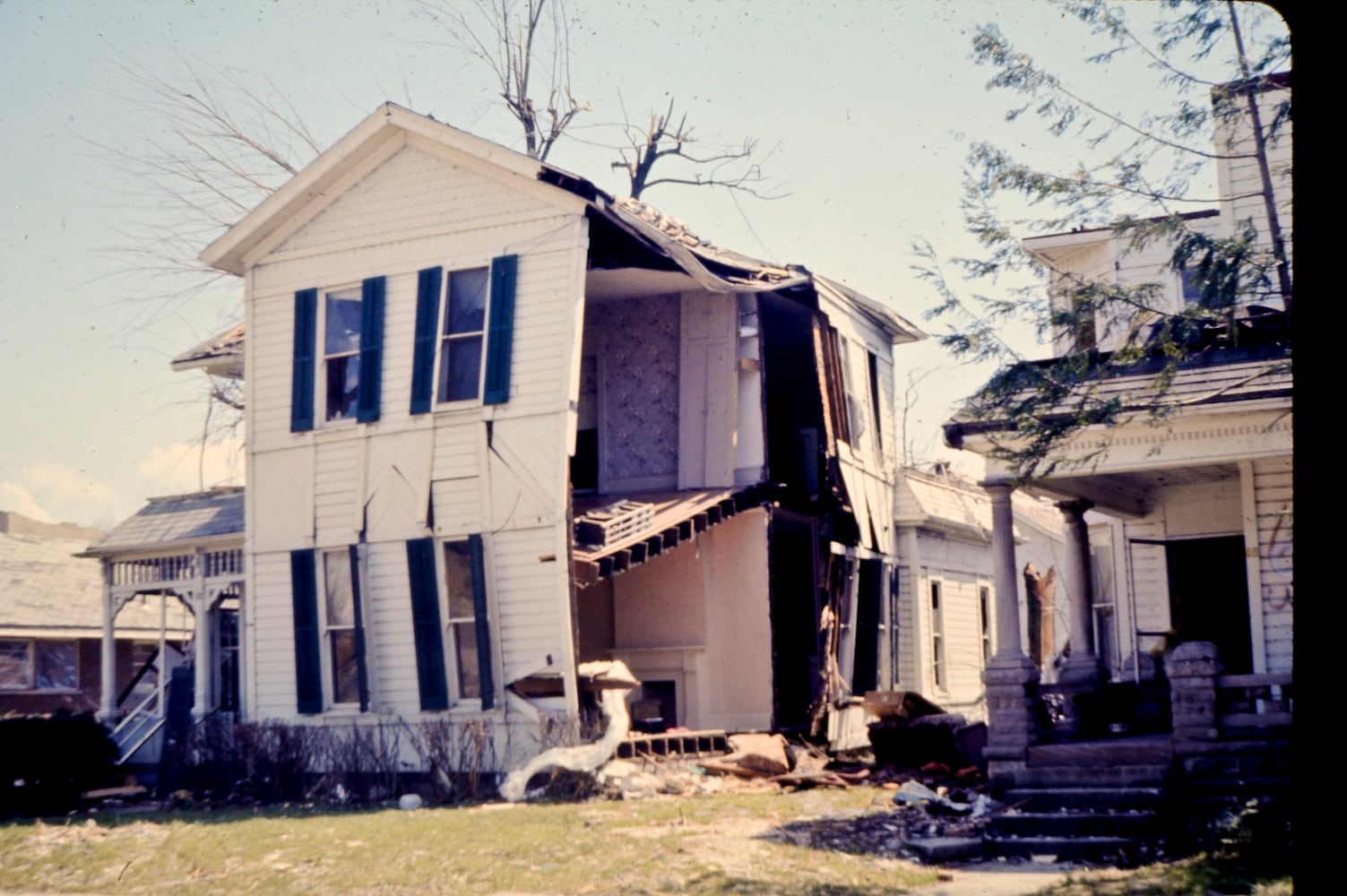 1974 Xenia tornado aftermath