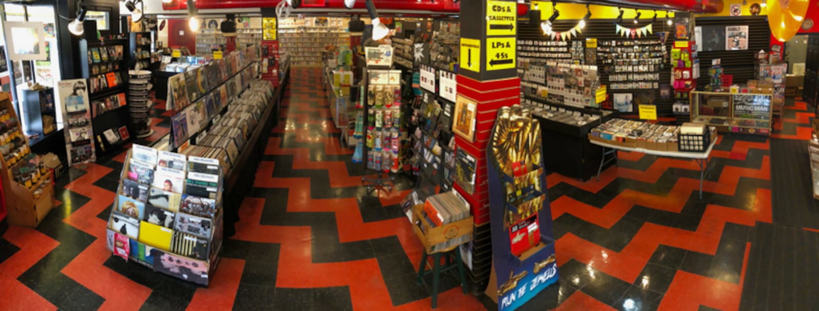 Omega Music has a wide selection of used and new vinyl so if you have a record collector on your list, you're in luck. Omega also carries tons of gift items like shirts, pins, magnets, patches, books and more. CONTRIBUTED