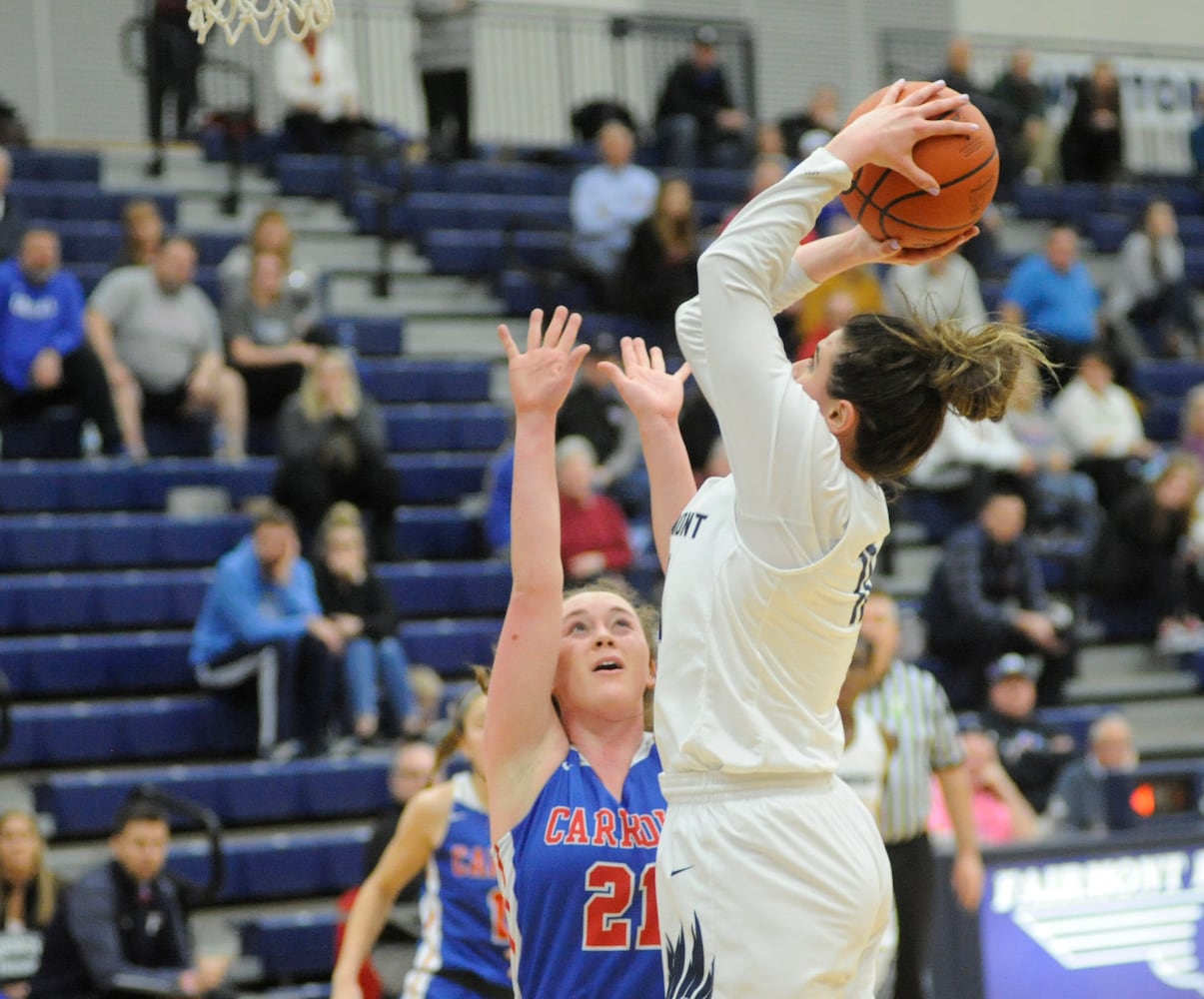 PHOTOS: Carroll at Fairmont girls basketball