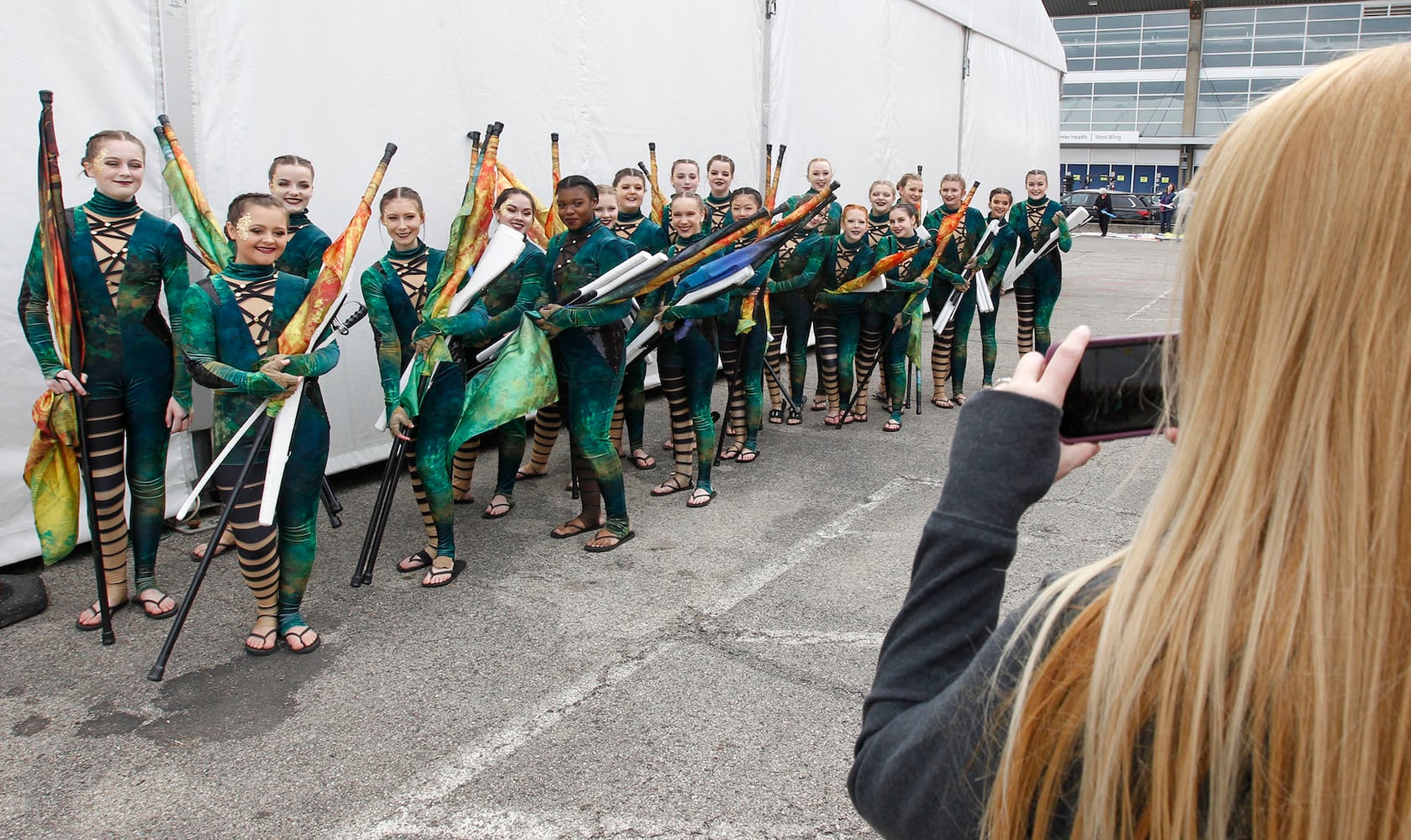 SEE: Local guard and percussion in WGI competition