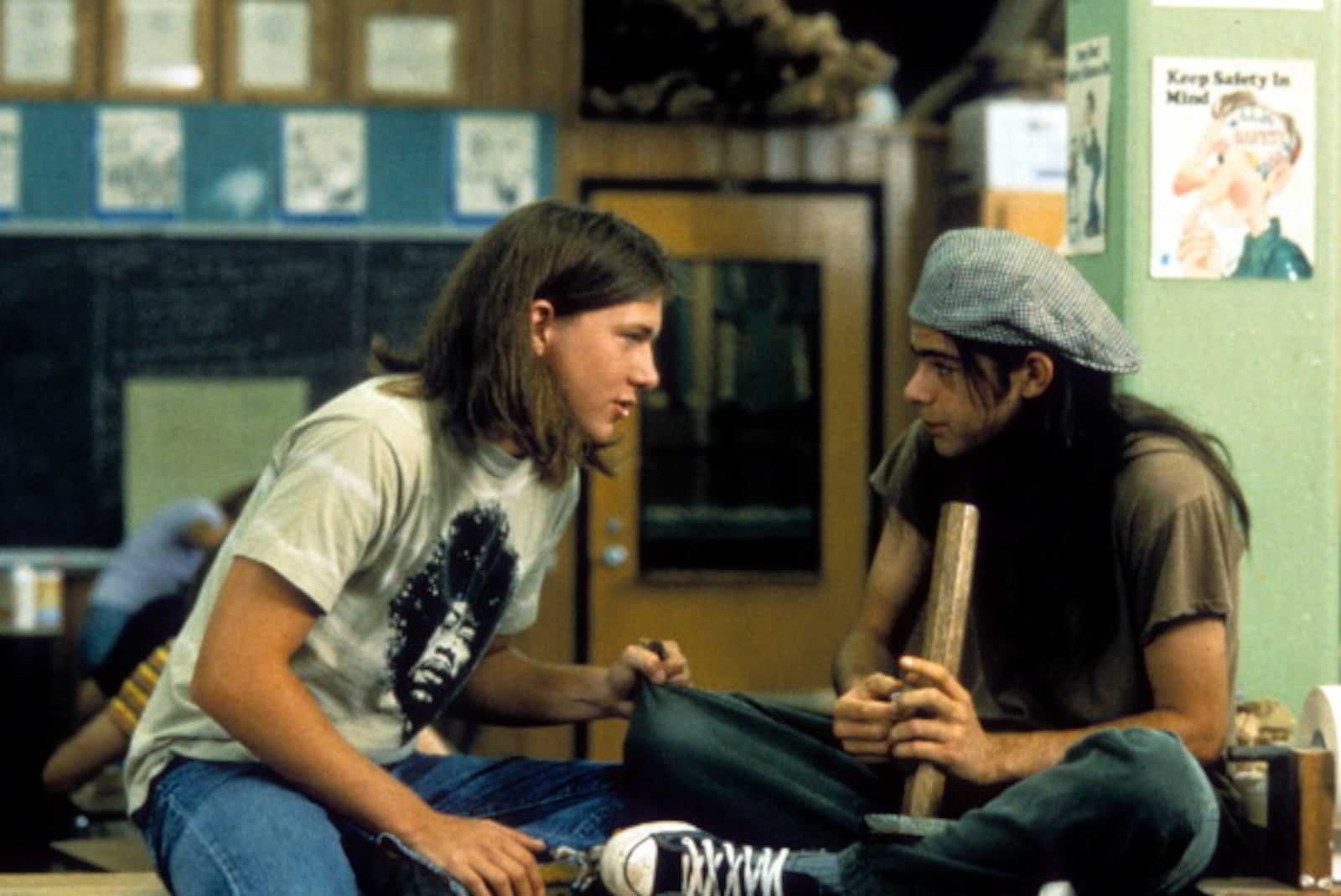 Rory Cochrane in a scene from the film 'Dazed and Confused', 1993. The film will be screened as part of a dinner theater event hosted by The Brightside Music & Event Venue on Feb. 26. (Photo by Gramercy Pictures/Getty Images)