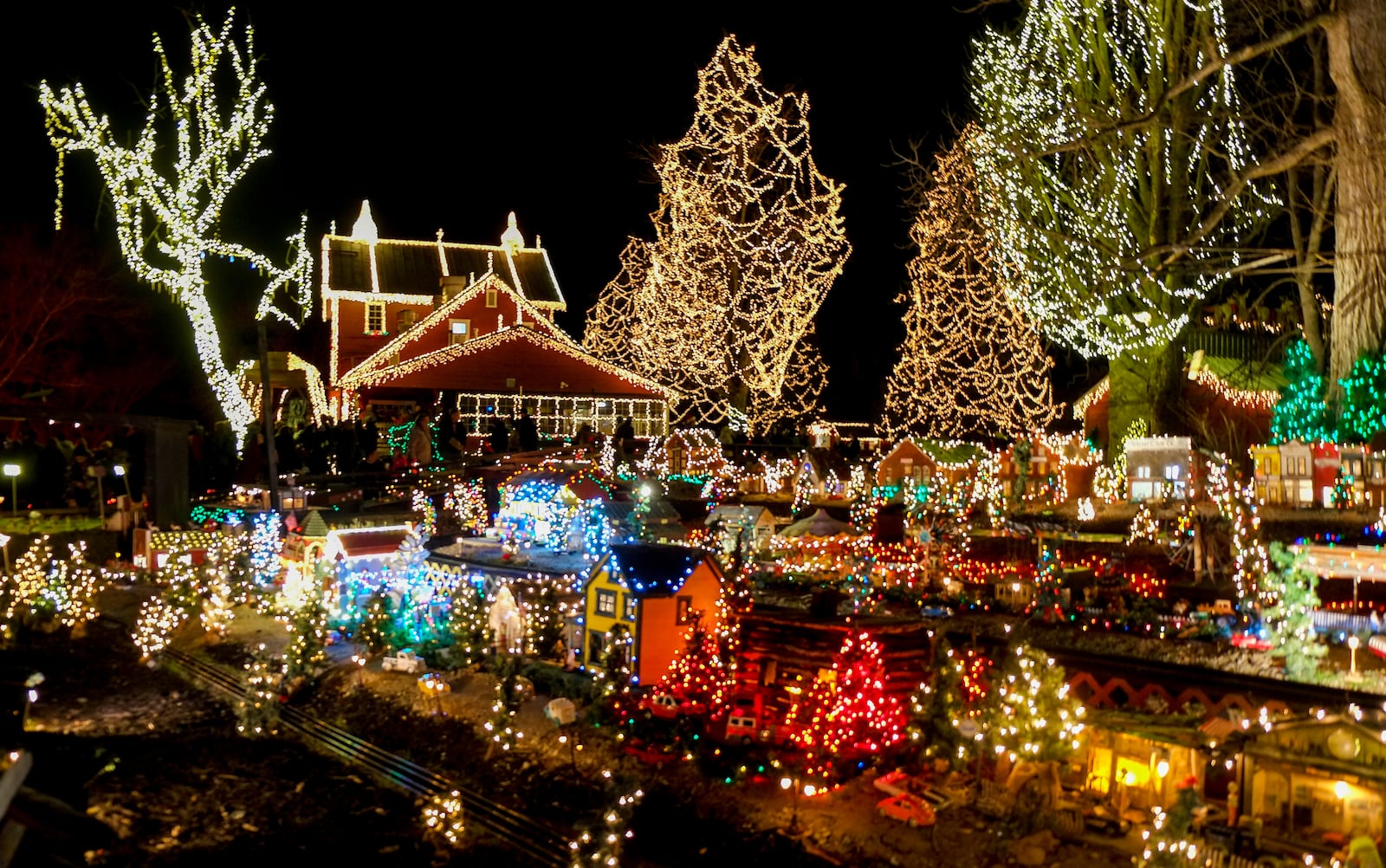 The Legendary Lights of Clifton Mill, just outside of Yellow Springs, is a tradition for many families throughout the region. GREG LYNCH/STAFF