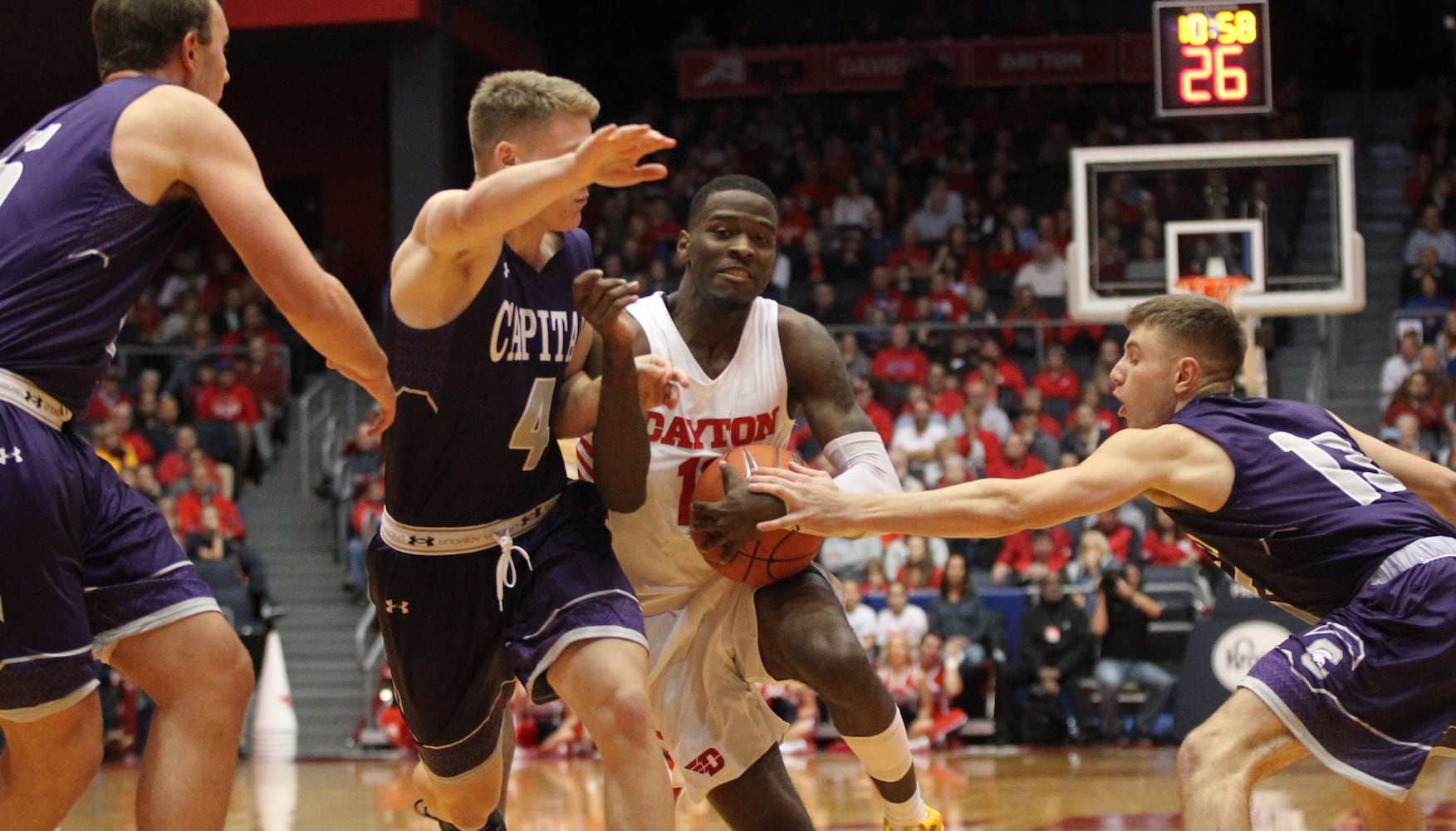 Photos: Dayton Flyers beat Capital in exhibition game