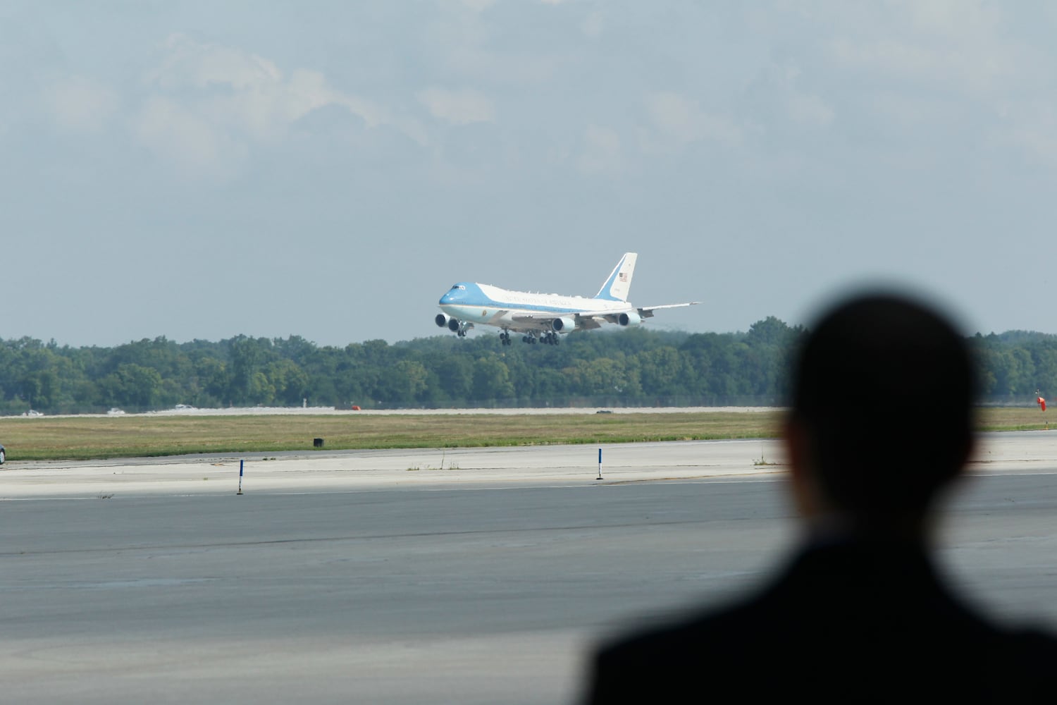 PHOTOS: Scenes of President Trump’s visit to Dayton