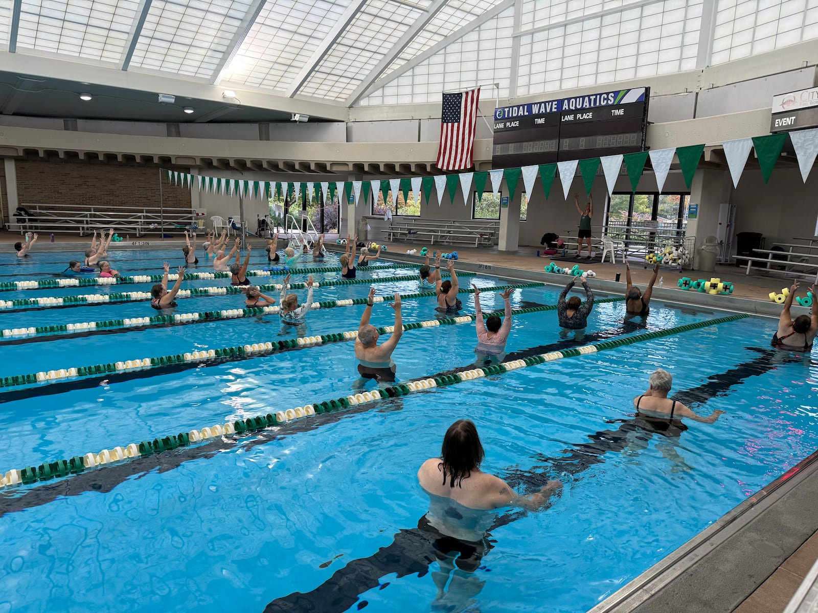 Aqua Zumba is one of the free classes offered during the Cabin Fever event at the Kettering Recreation Complex - CONTRIBUTED