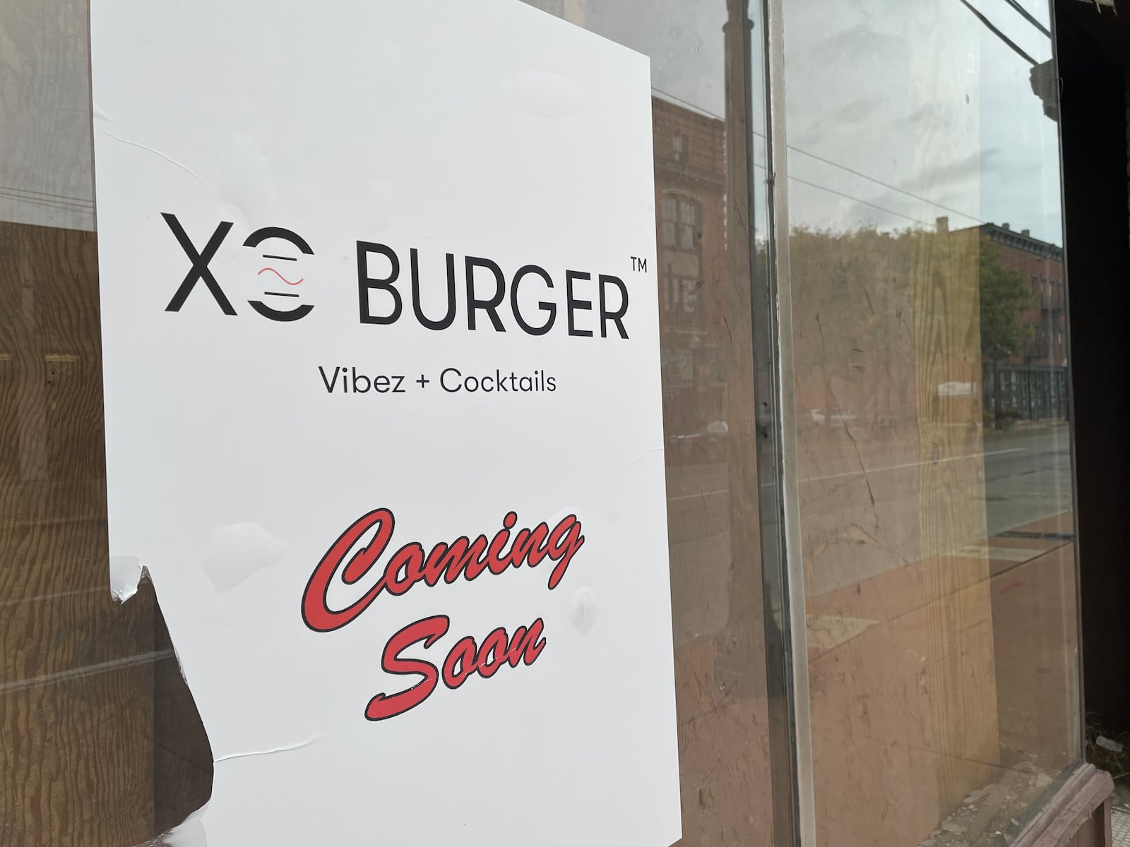 XO Burger Vibez + Cocktails, a new restaurant specializing in gourmet burgers with a speakeasy in its basement, is coming to Dayton’s Wright-Dunbar District in spring 2024. NATALIE JONES/STAFF