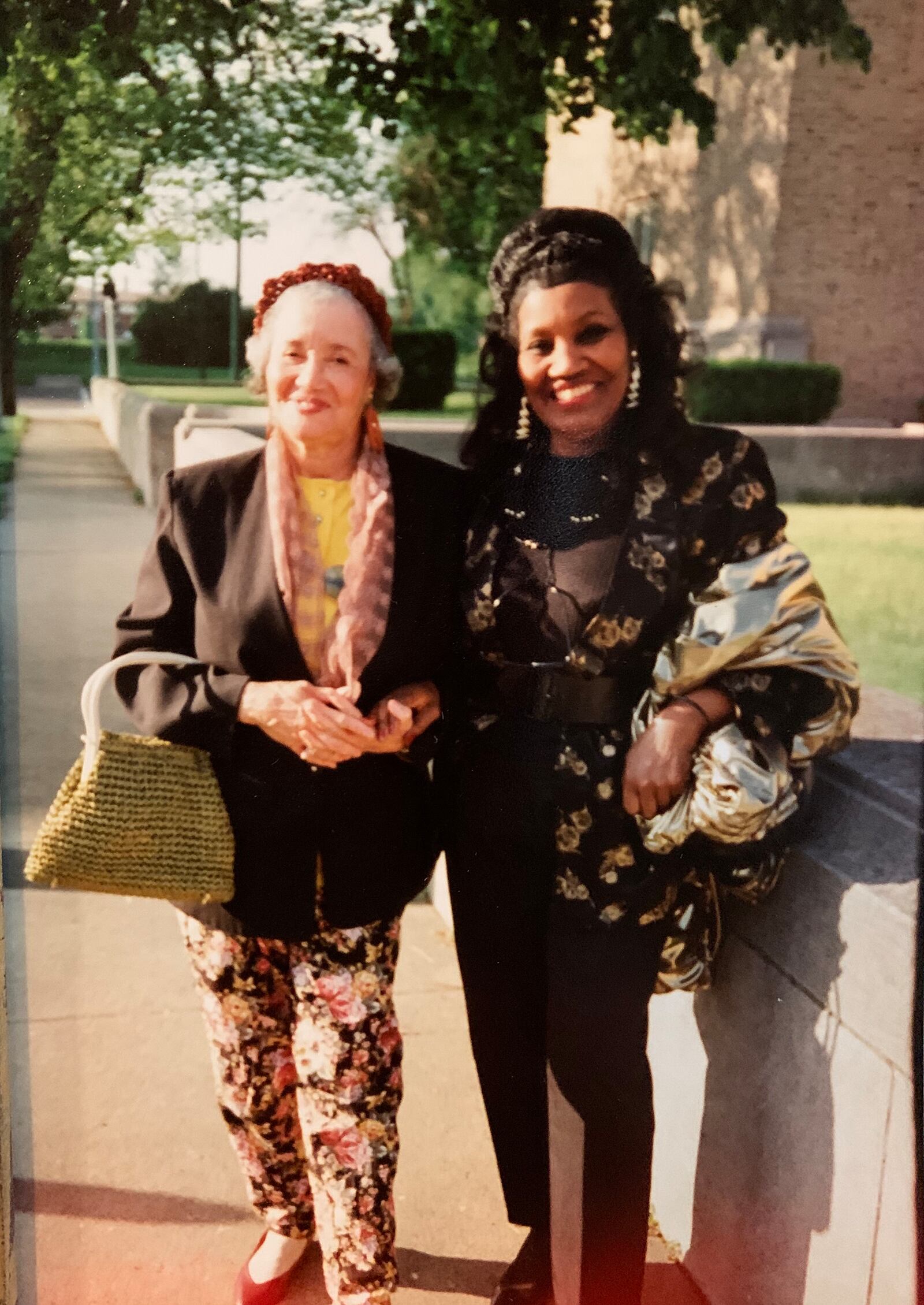 Patricia Smith Griffin's mother, Emma Johnson Smith (Right) with Betty Jane Dugger Ferguson - the then oldest living direct descendant of Charity Broady - are also known fondly as "keepers of the family treasures." Ferguson passed away at age 99 in 2019. CONTRIBUTED