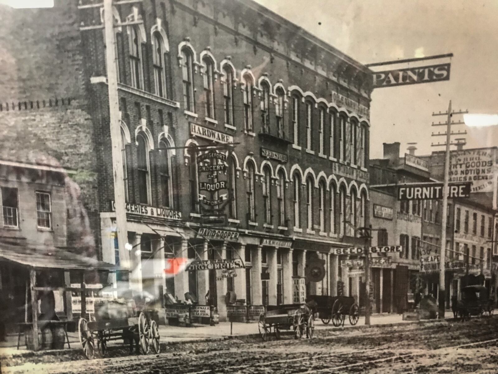 This historic photo is of the building the Dayton Church Supply later bought is from the 1800s on East Third St. in Dayton.