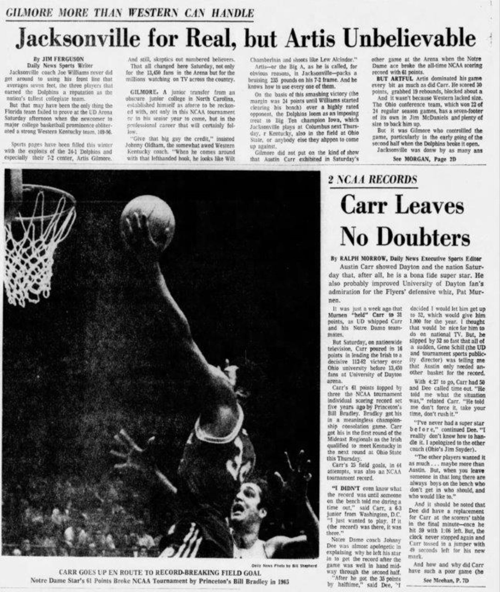 Dayton Daily News page from March 8, 1970