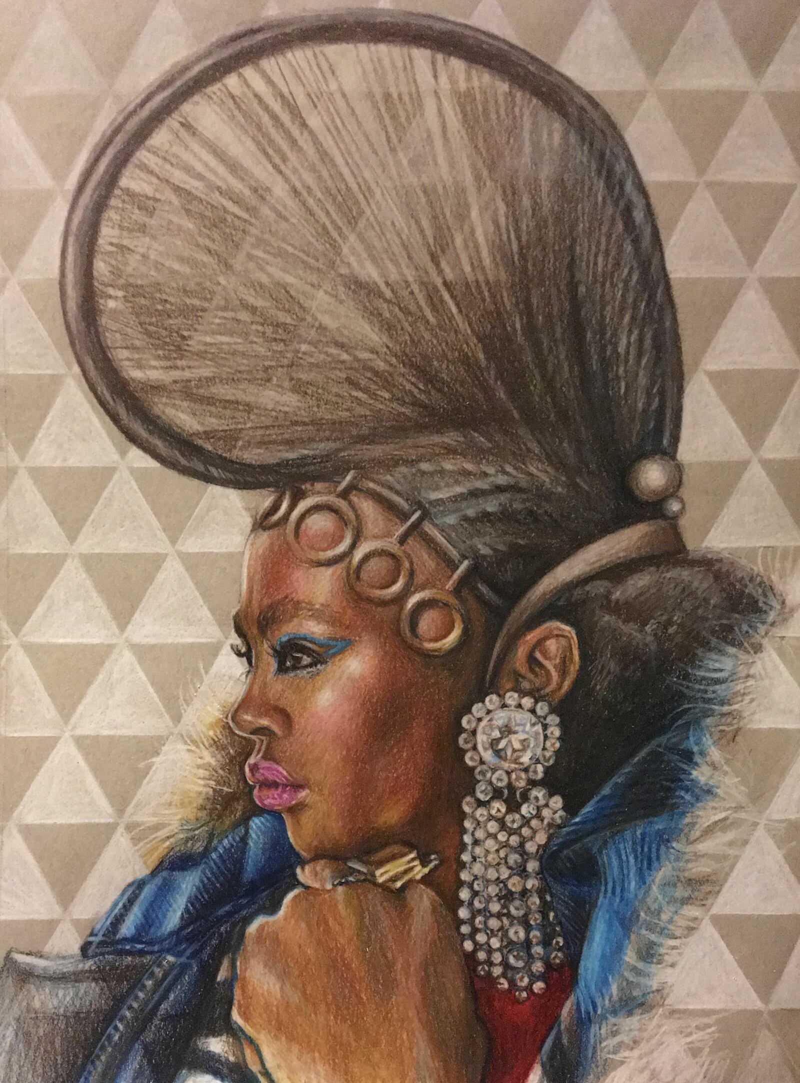 "HAIRitage: A Cultural Journey & Experience" will be on display at the Dayton Society of Artists gallery for the month of March.