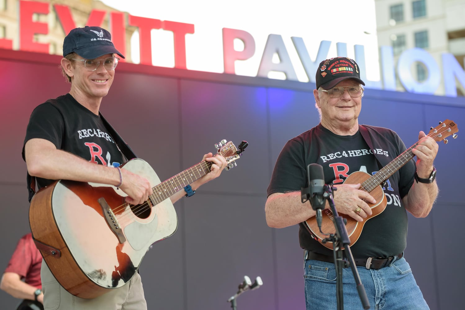 PHOTOS: Honoring our Veterans - Mitch Rossell with Guitars4Heroes live at Levitt Pavilion