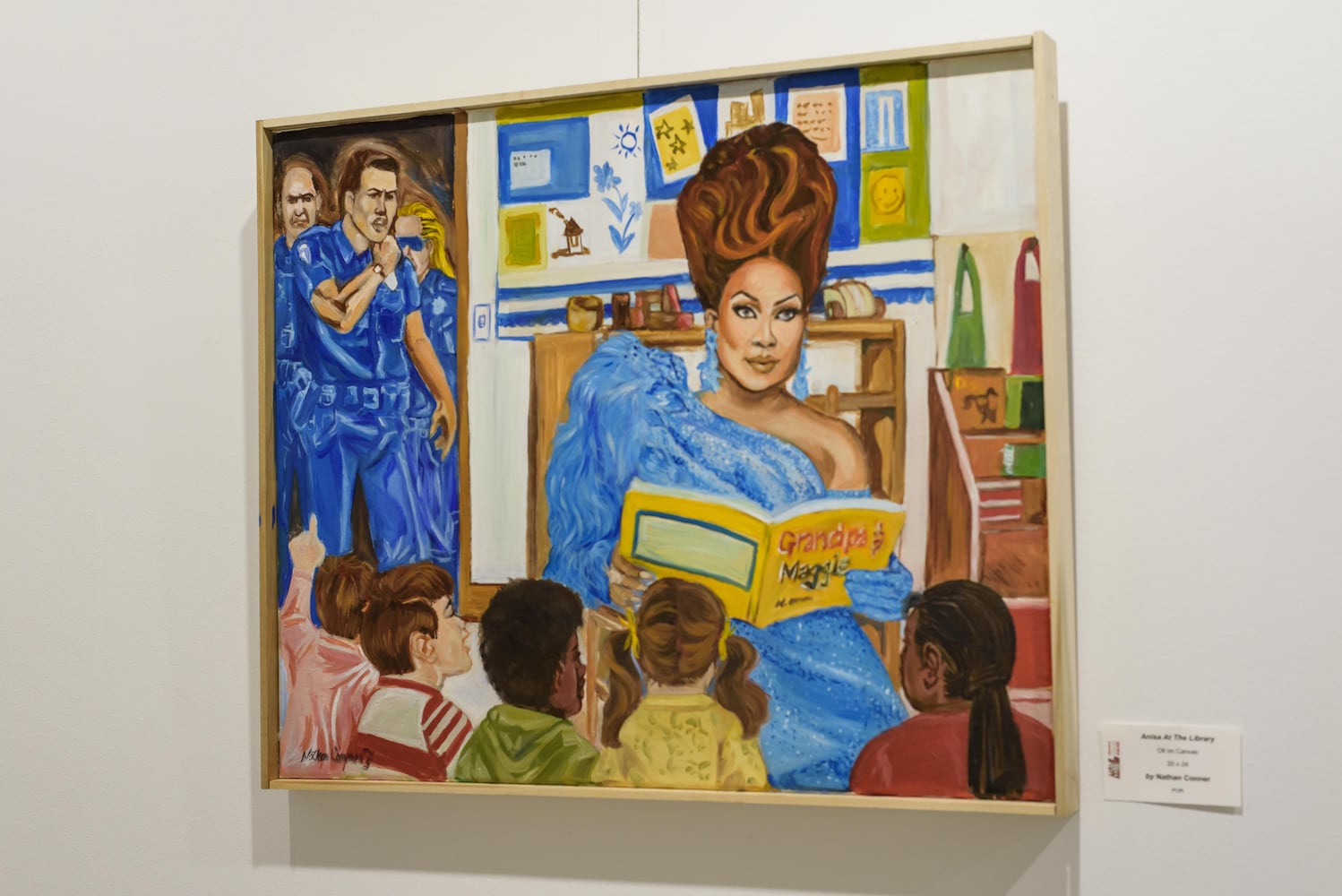 PHOTOS: The African American Visual Artists Guild Presents the "What's New?" Exhibition at the Edward A. Dixon Gallery