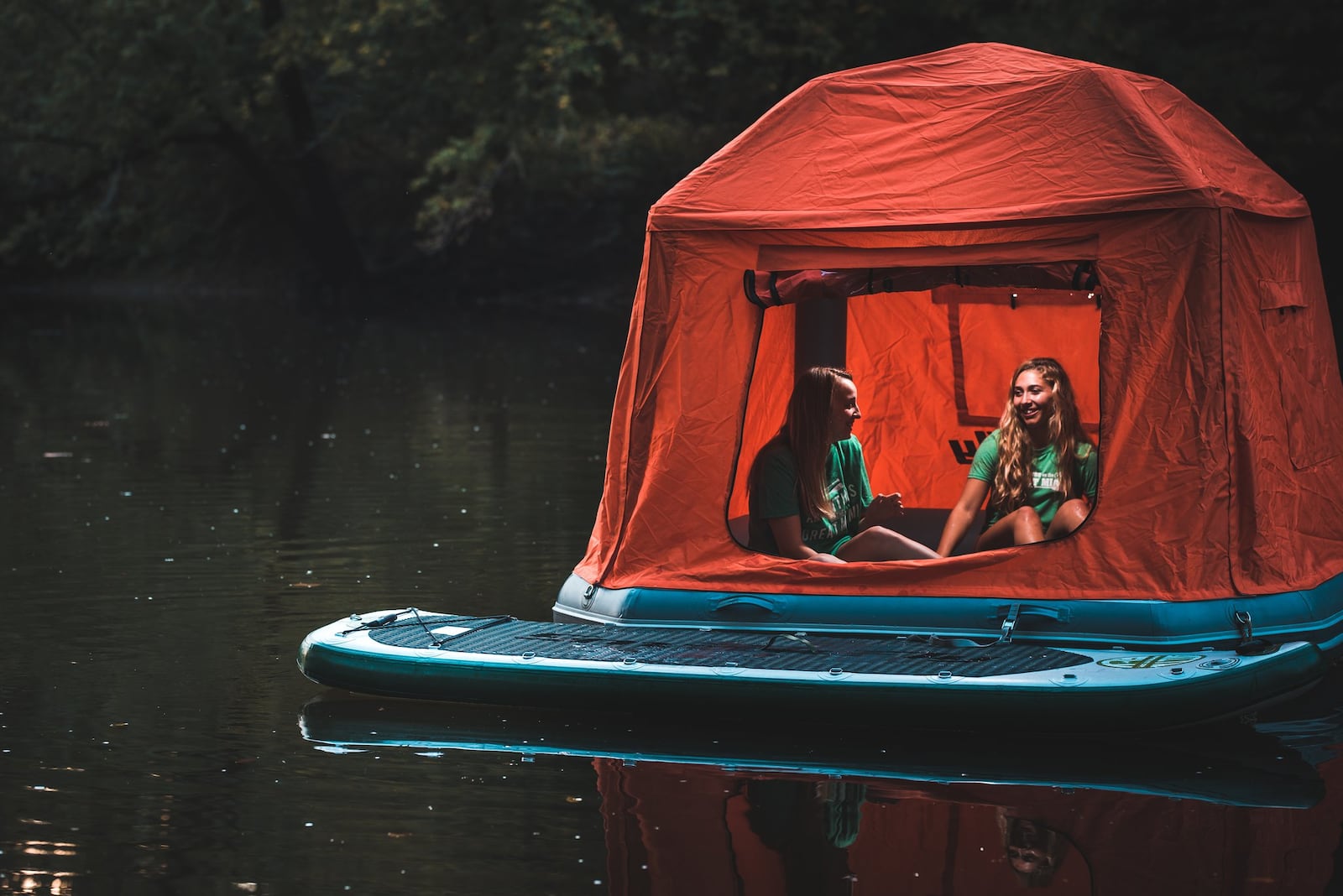 SmithFly sells fly fishing gear, including shoal rafts and floating tents. The tents have become famous globally.