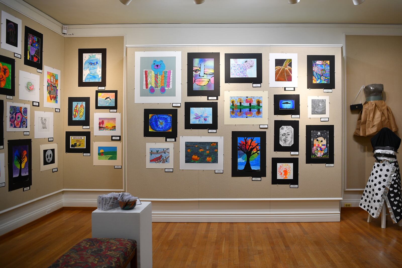 Troy-area schools' student artwork is on display during the annual Young Masters exhibit.