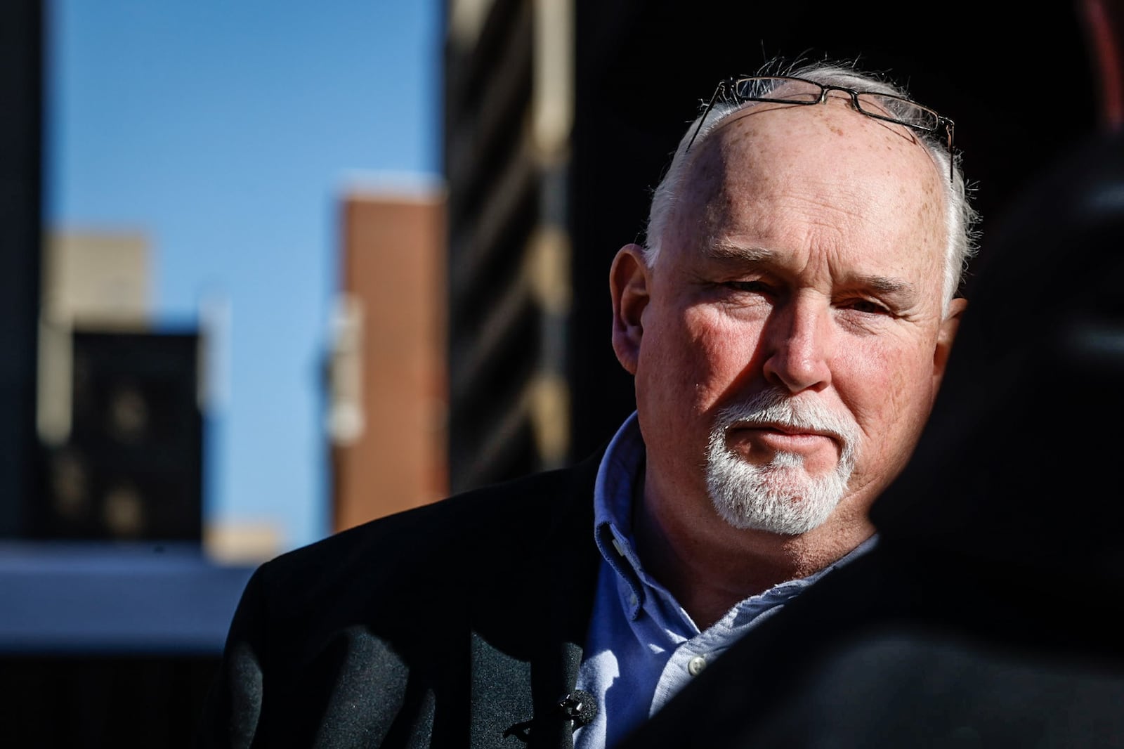 Fairborn resident and artist Dean Gillispie was awarded a $45 million wrongful conviction judgment Monday by a federal jury at the Water H. Rice Federal Building and U.S. Courthouse. JIM NOELKER/STAFF