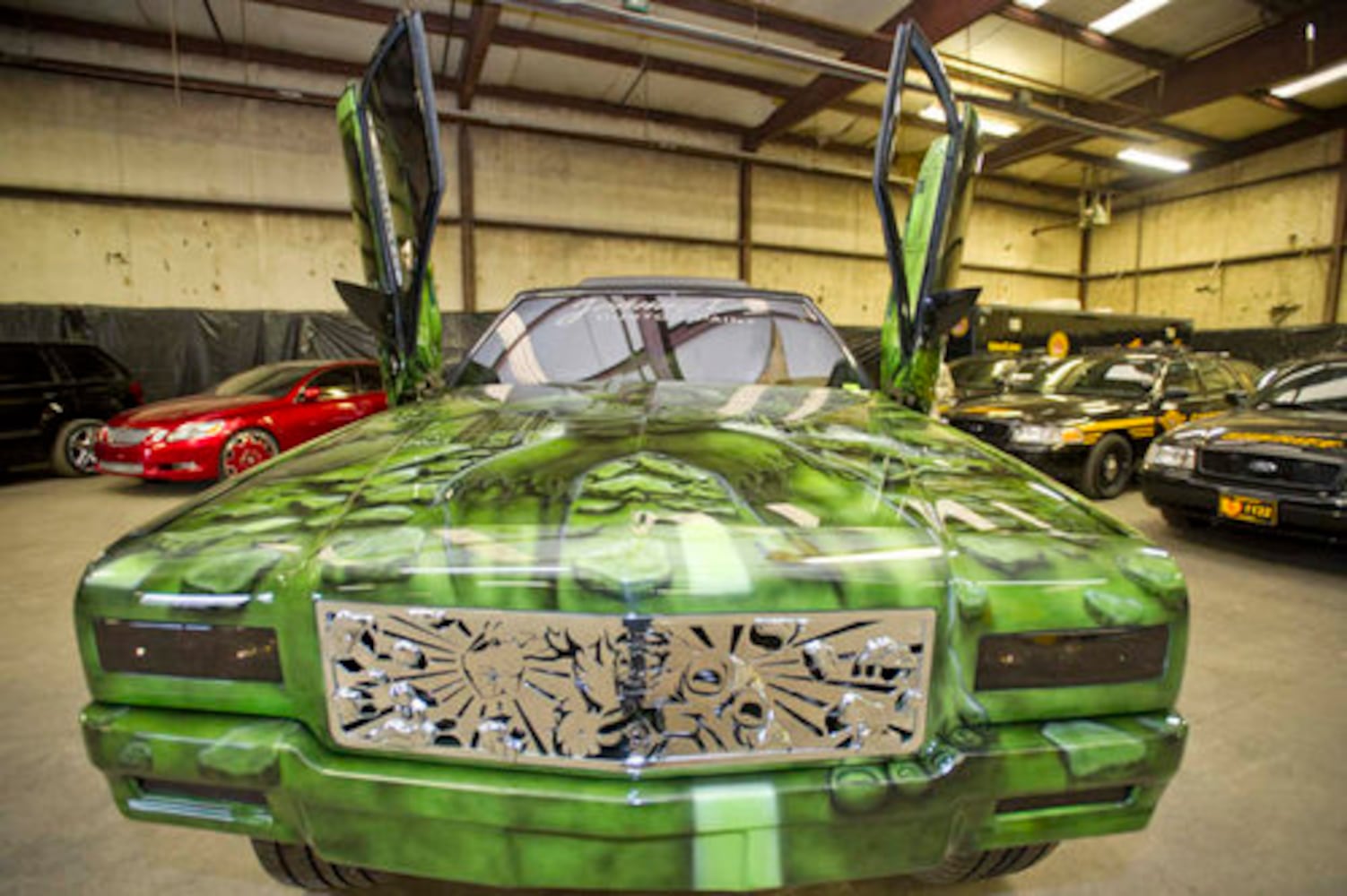 Hulk car seized in drug bust