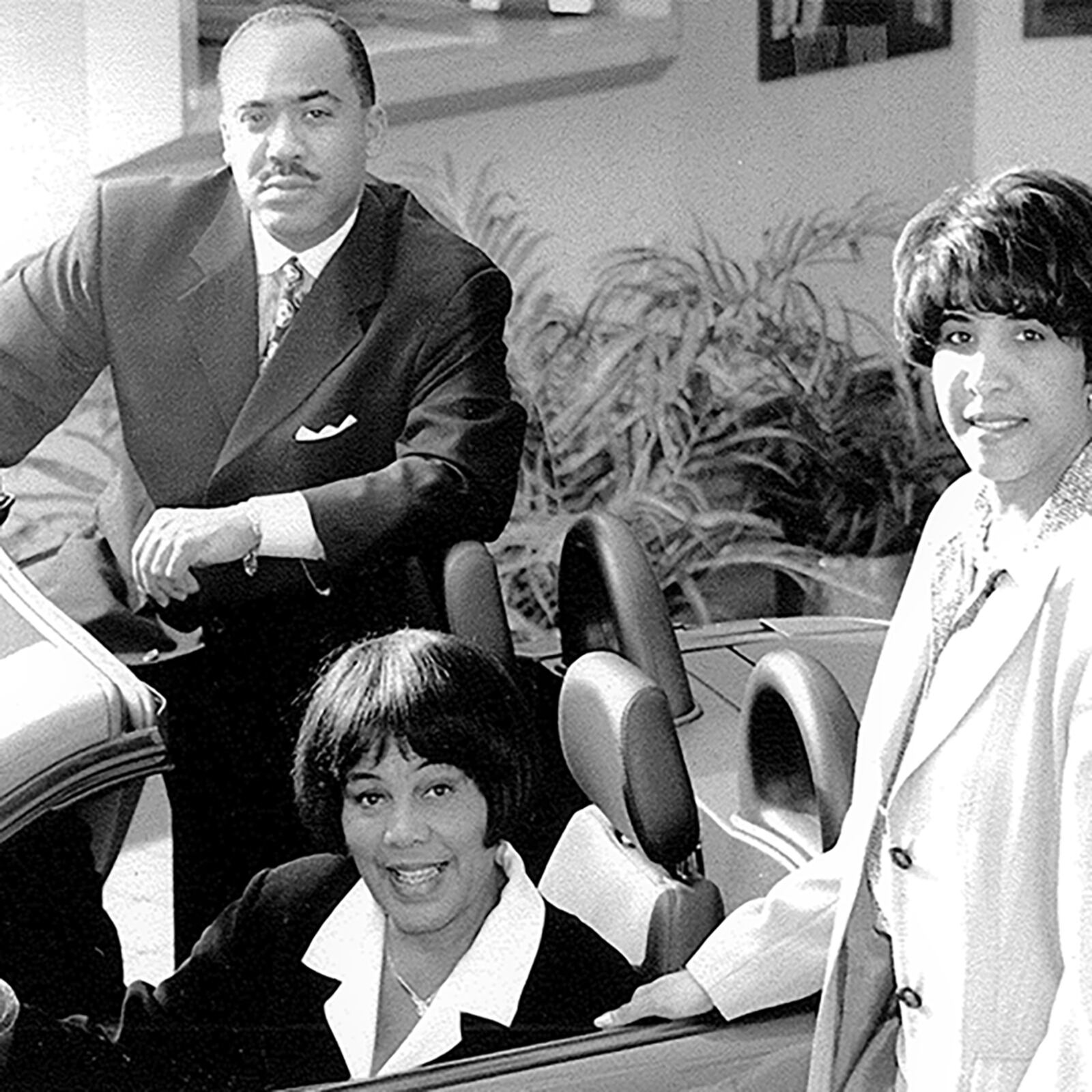 Robert P. Ross, Jr., Norma J. Ross and Jenell Ross. The trio took over leadership of the Bob Ross Auto Group when Robert Senior passed away unexpectedly in 1997. CONTRIBUTED