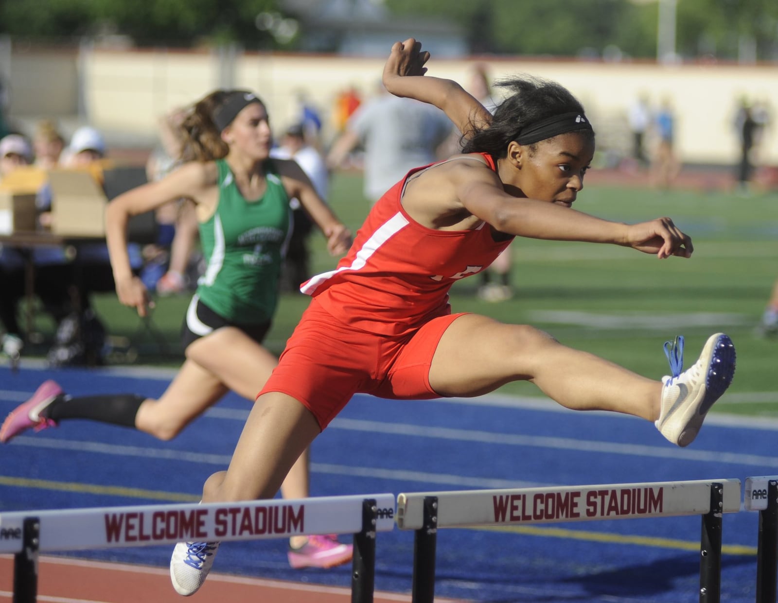 Welcome Stadium hosted OHSAA regional track meets for many years. MARC PENDLETON/STAFF