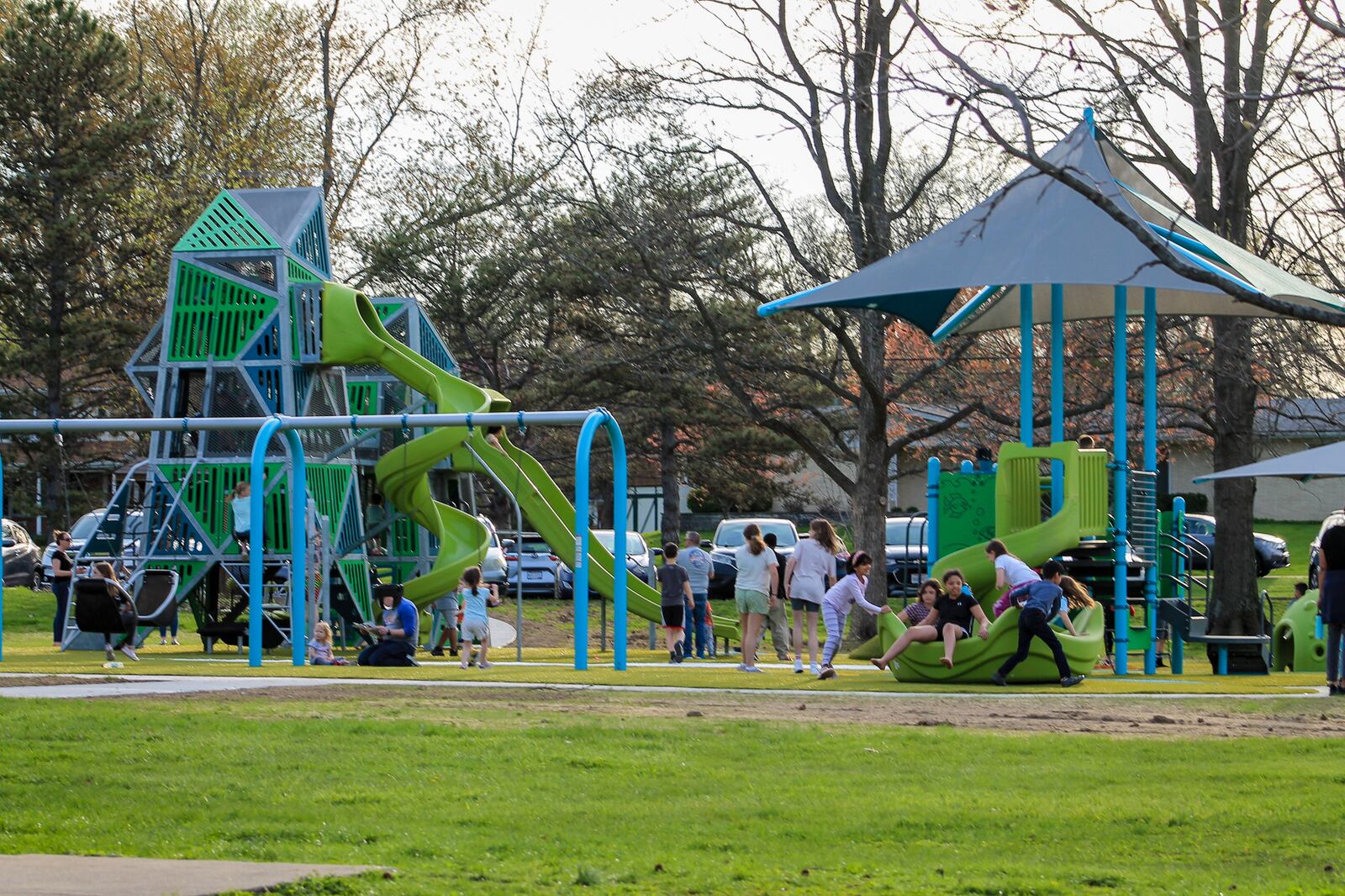 Centerville-Washington Park District recently added an all-inclusive playground at one of its most popular parks. Yankee Park, 7500 Yankee St., dedicated the new playground Friday, May 13, 2022. CONTRIBUTED