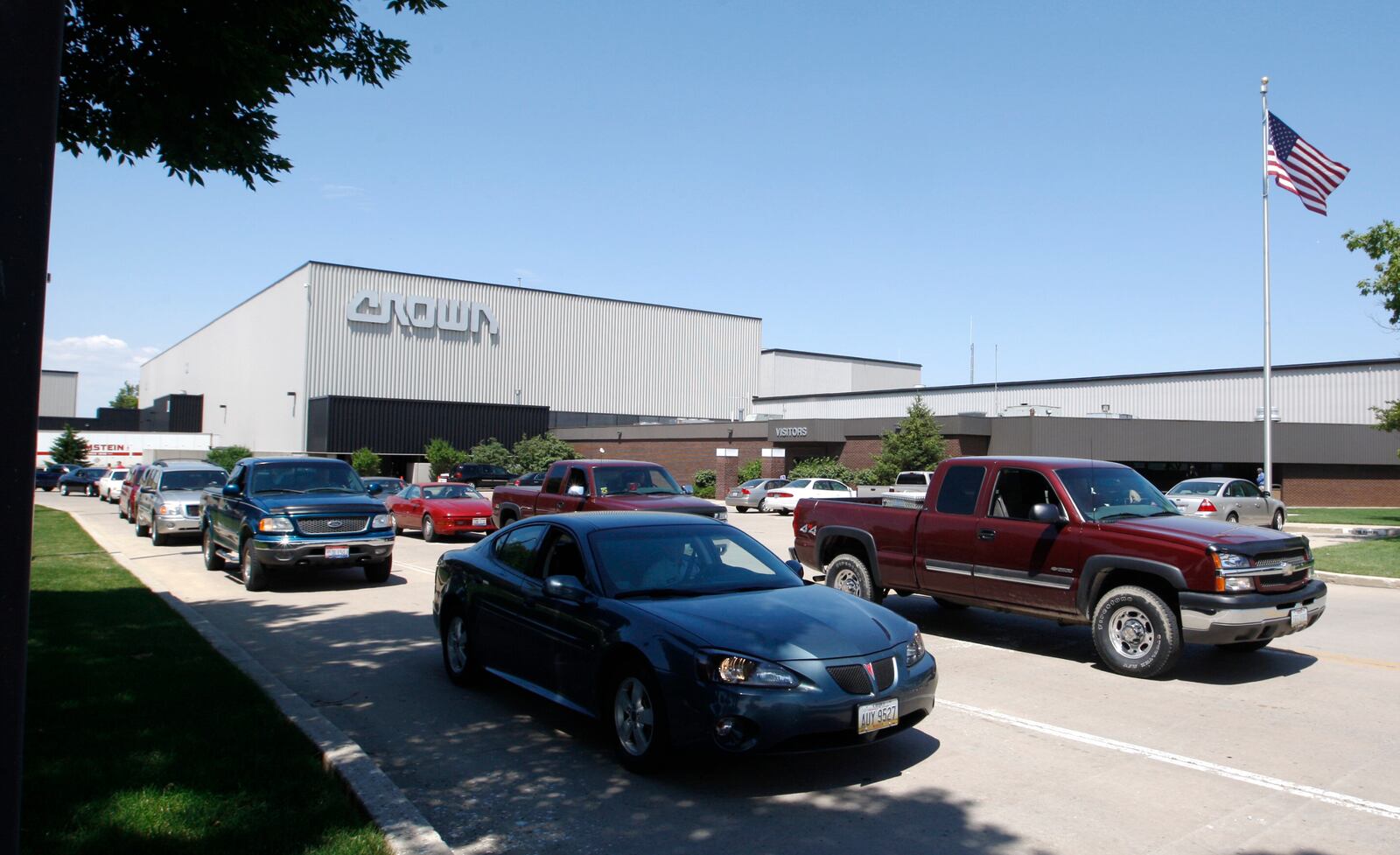 Crown Equipment Corp.’s New Bremen headquarters. STAFF/TY GREENLEES