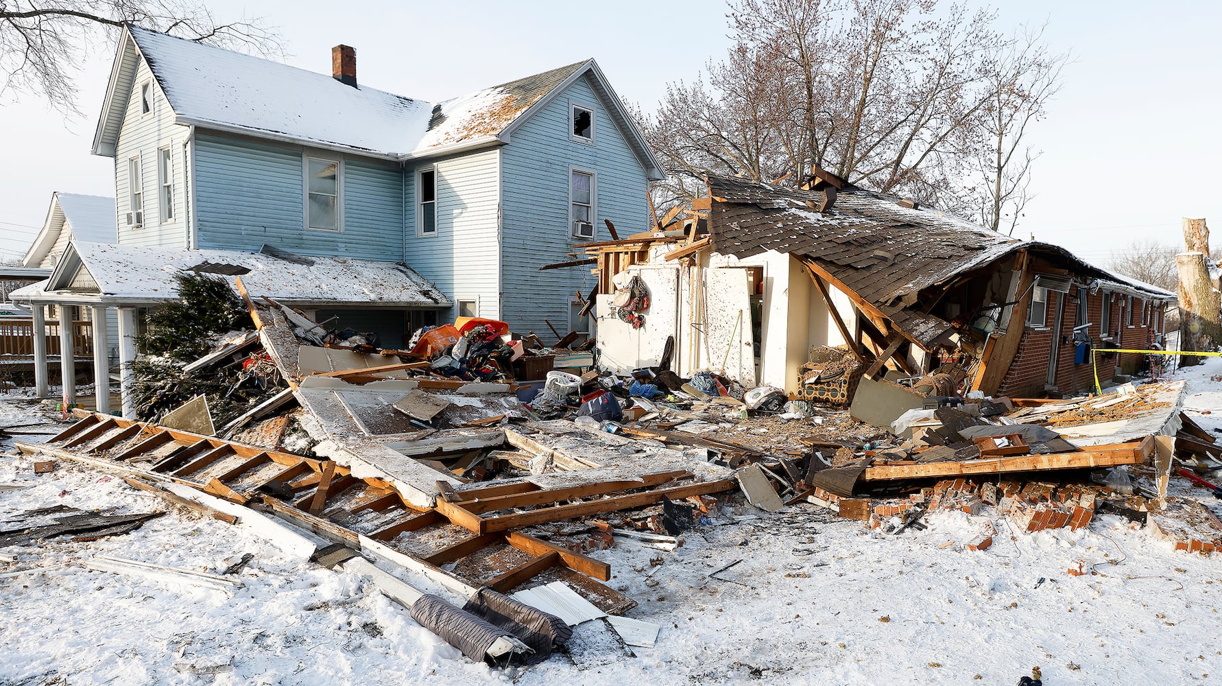 apartment explosion