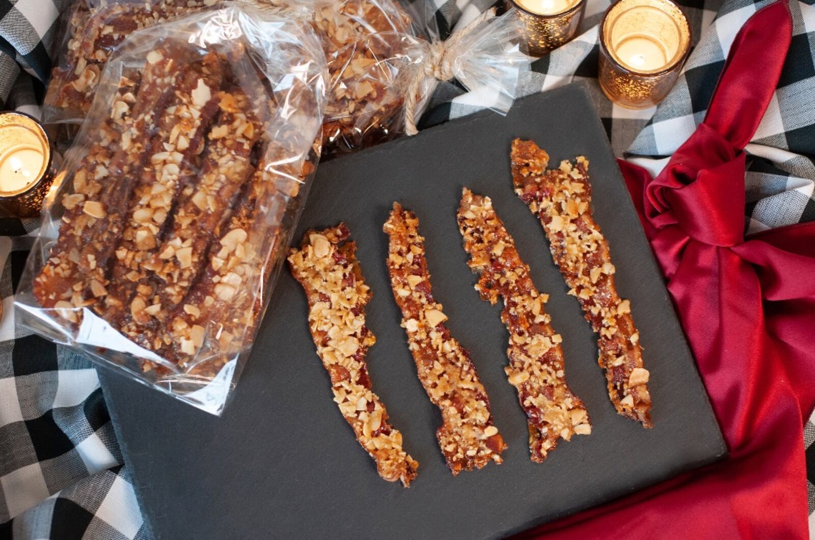 Elite’s praline bacon. CONTRIBUTED