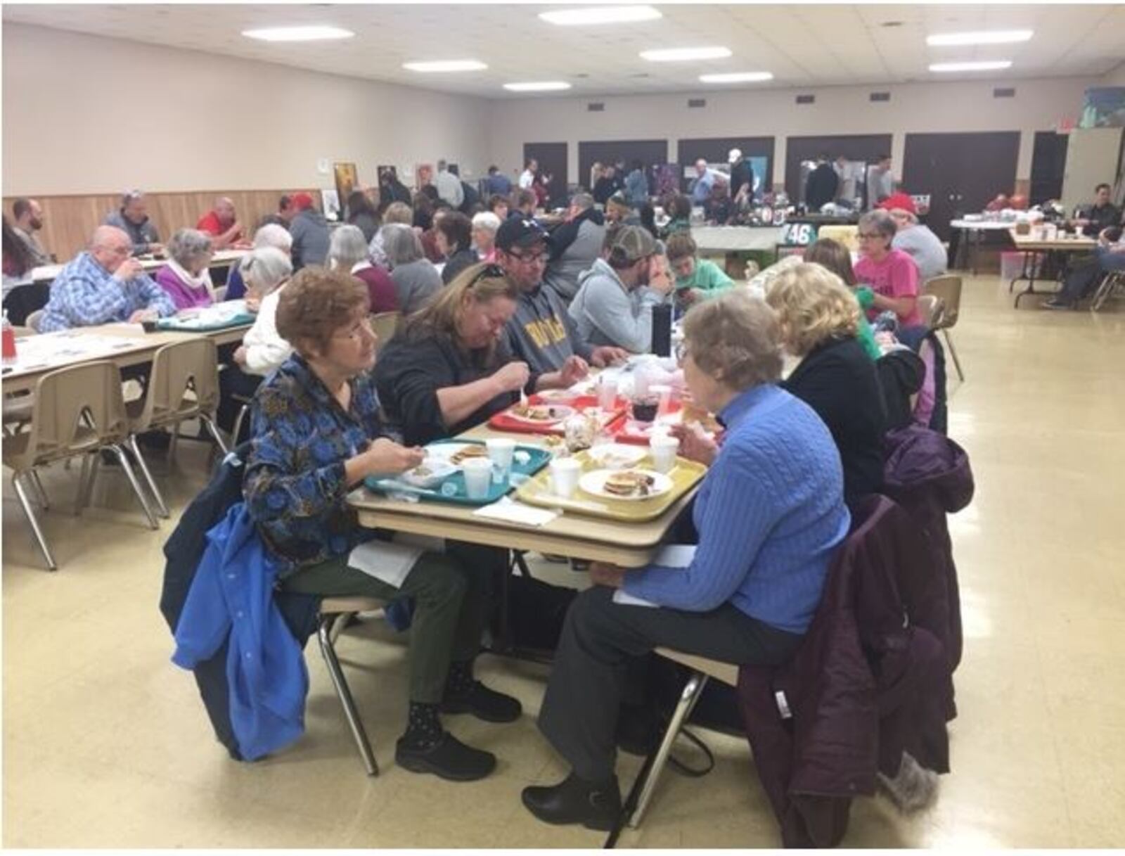 The “Day of Caring” pancake brunch takes place on Sunday, Feb. 27. Patrons are asked to bring personal hygiene items for the needy. CONTRIBUTED