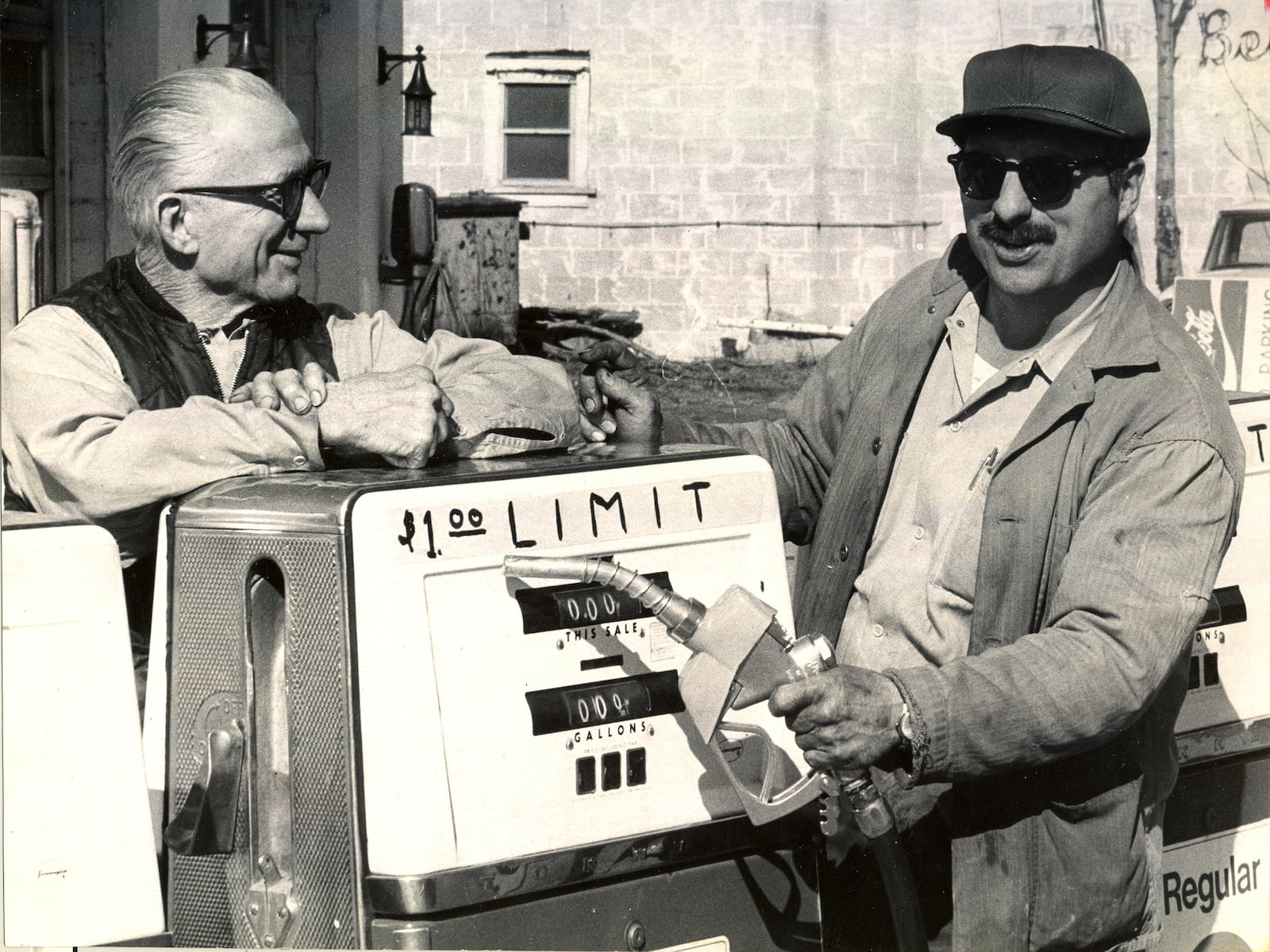 Art and Sonny Nuesseen had a $1 limit on gas in Feb. 1974 at their Union 76 station in Dayton. DAYTON DAILY NEWS ARCHIVE