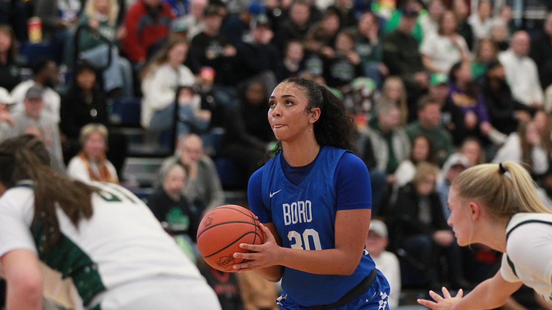 Aniya Trent Springboro-Mason Division I girls basketball regional championship